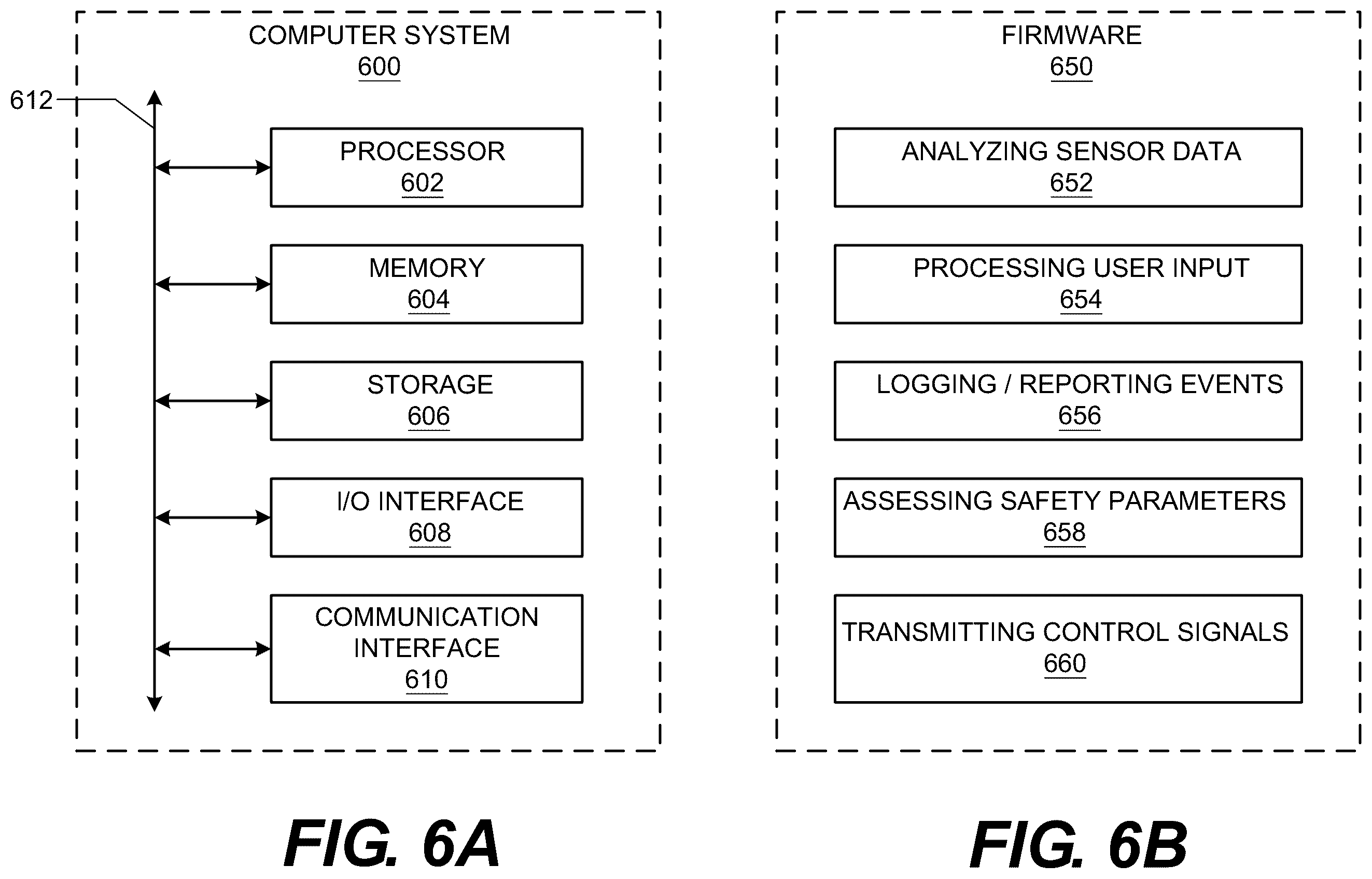 Patent US11814086 Figure 7 – Middleware software layer for vehicle autonomy subsystems