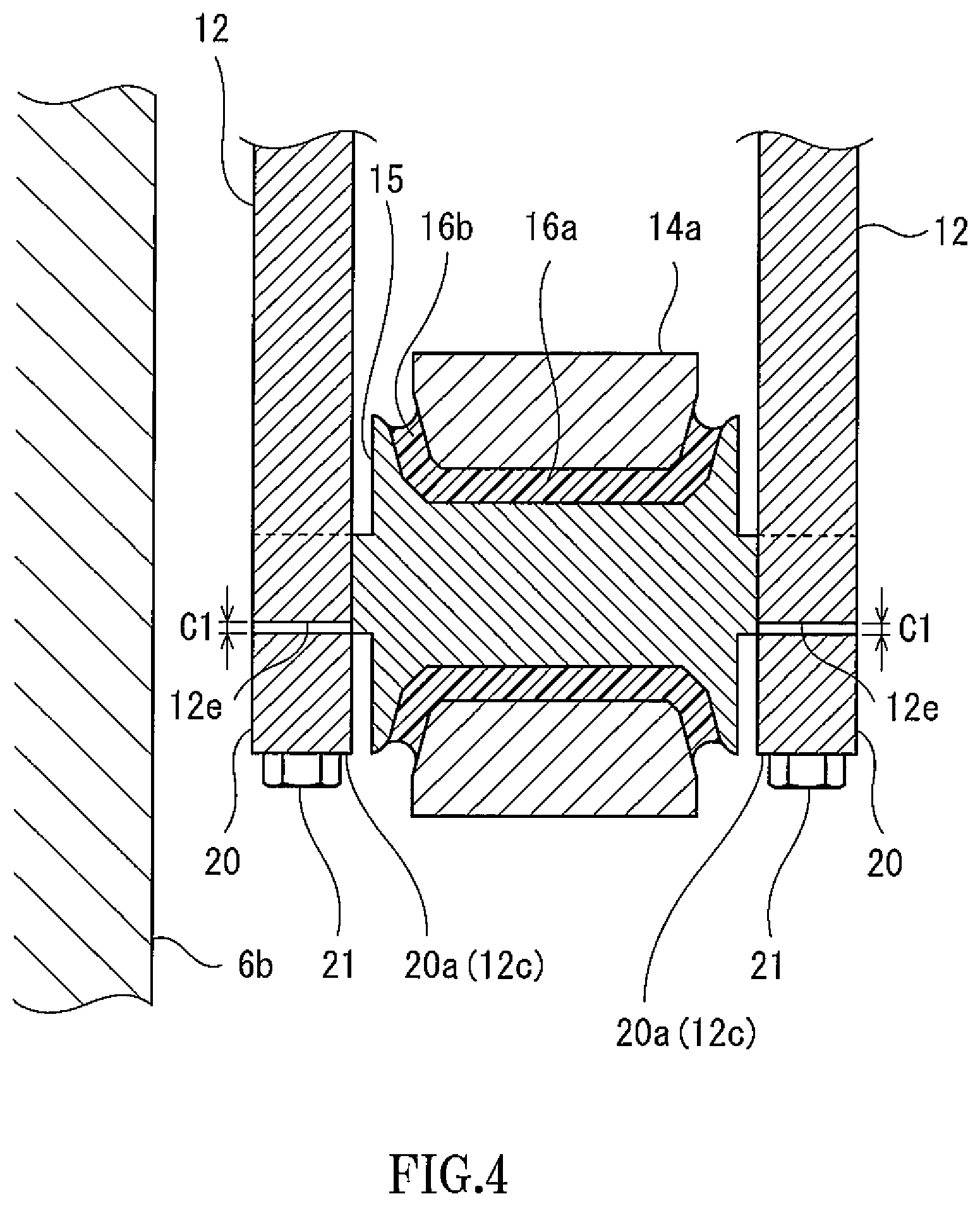 Patent US11814087 Figure 4 – Support structure of railcar bogie and method of supporting railcar bogie