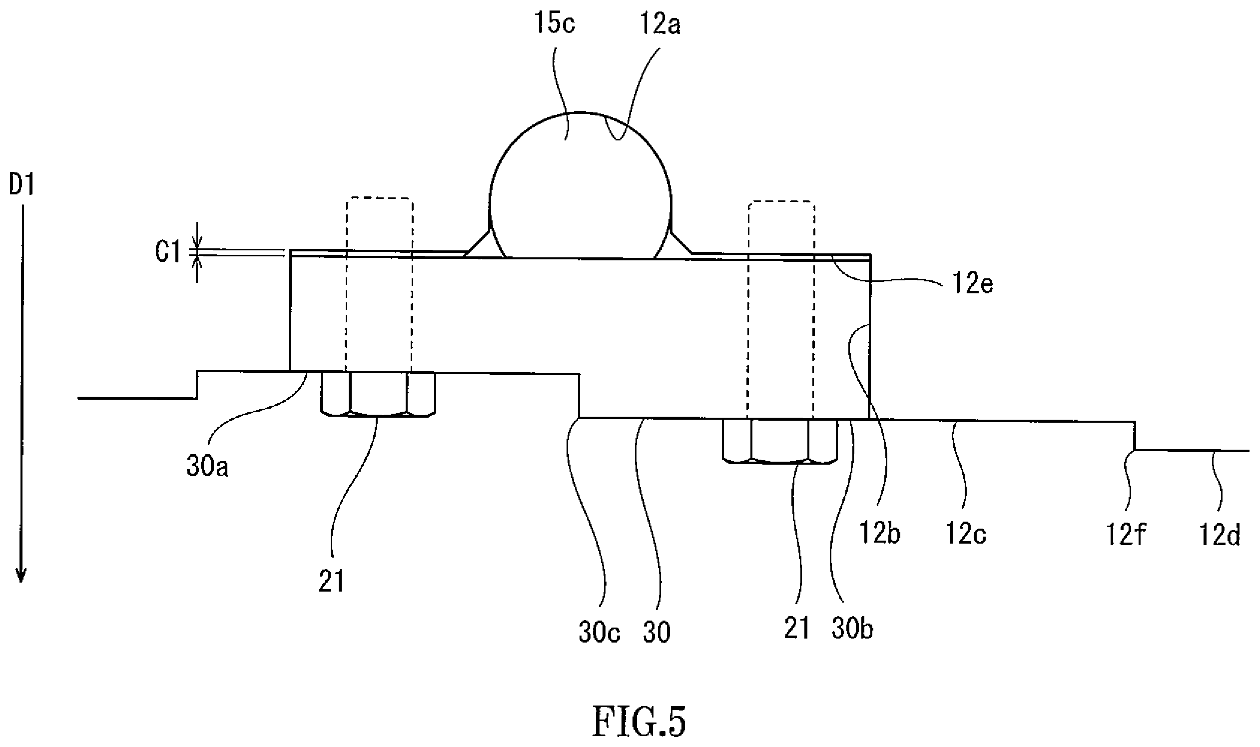 Patent US11814087 Figure 5 – Support structure of railcar bogie and method of supporting railcar bogie