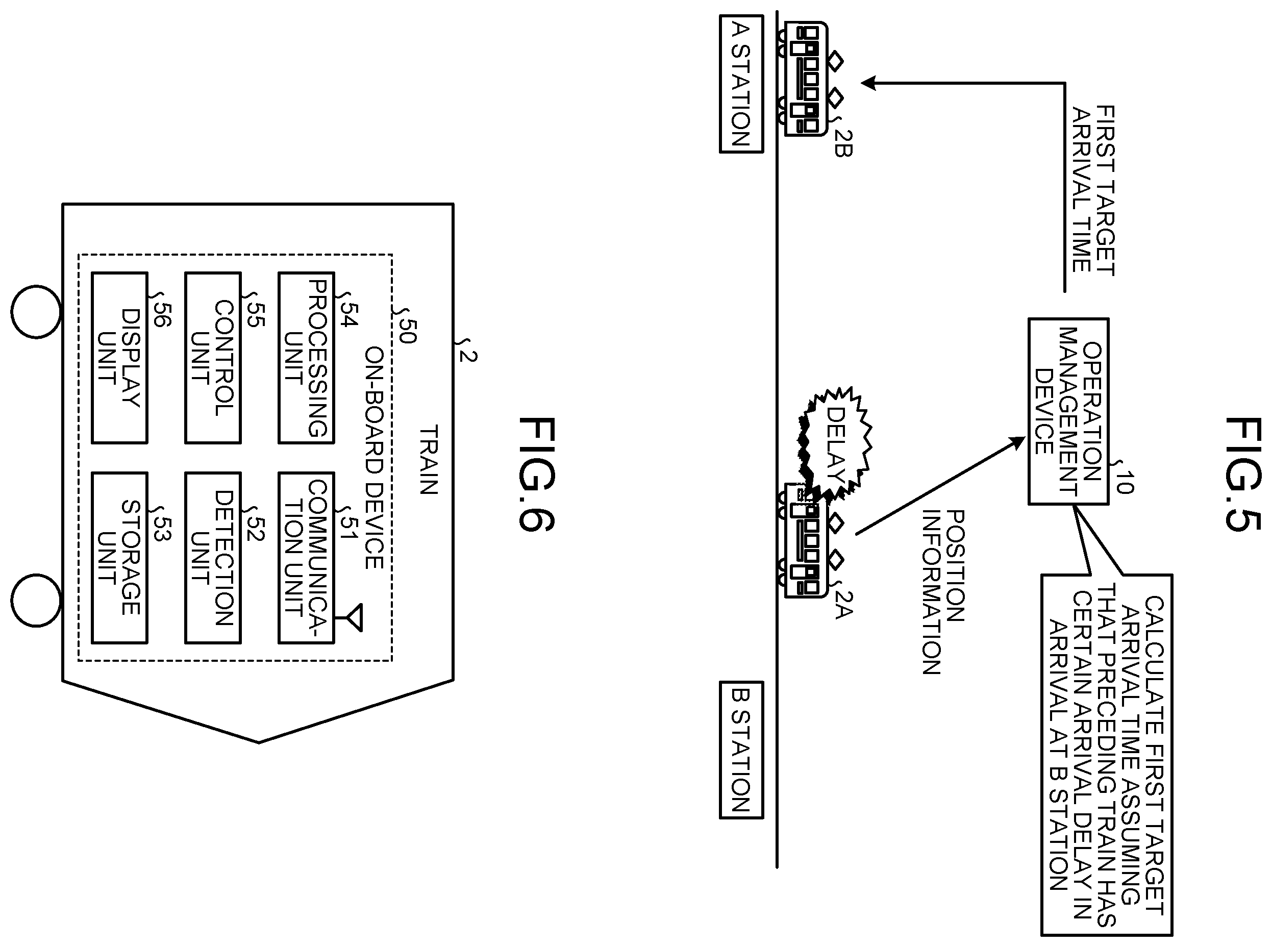 Patent US11814090 Figure 4 – Railroad system, operation management device, operation management method, and non-transitory storage medium to store operation management program