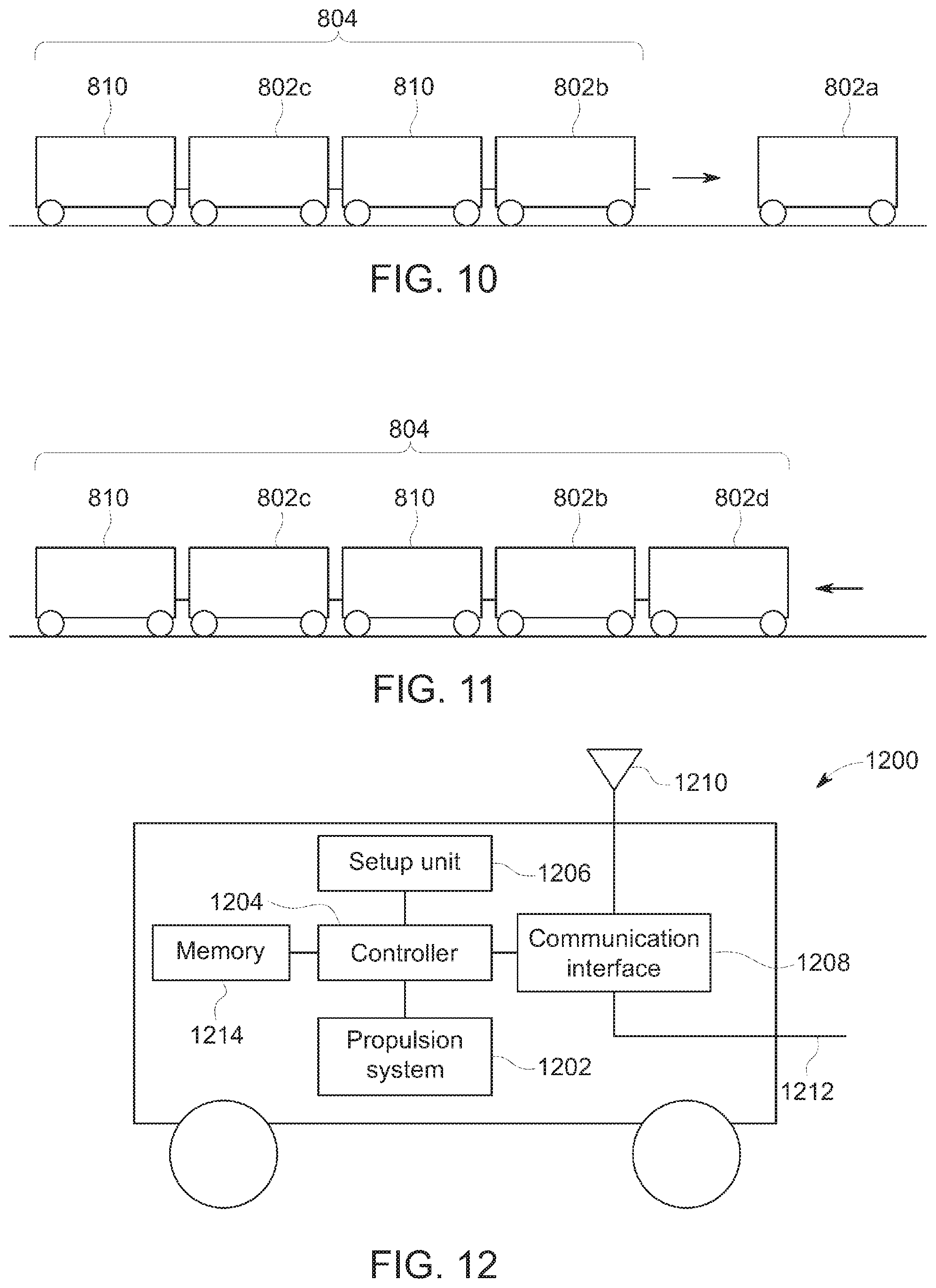 Patent US11814091 Figure 10 – Vehicle communication and control system