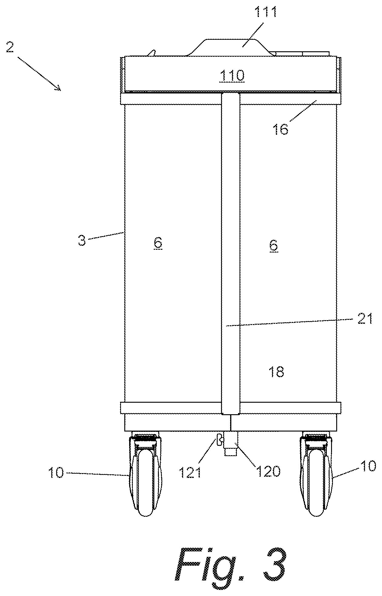 Patent US11814094 Figure 3 – Mobile serving device and method