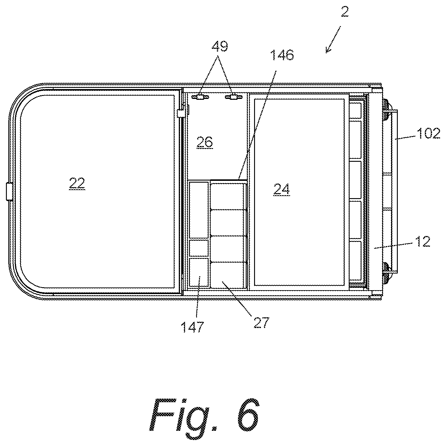 Patent US11814094 Figure 6 – Mobile serving device and method