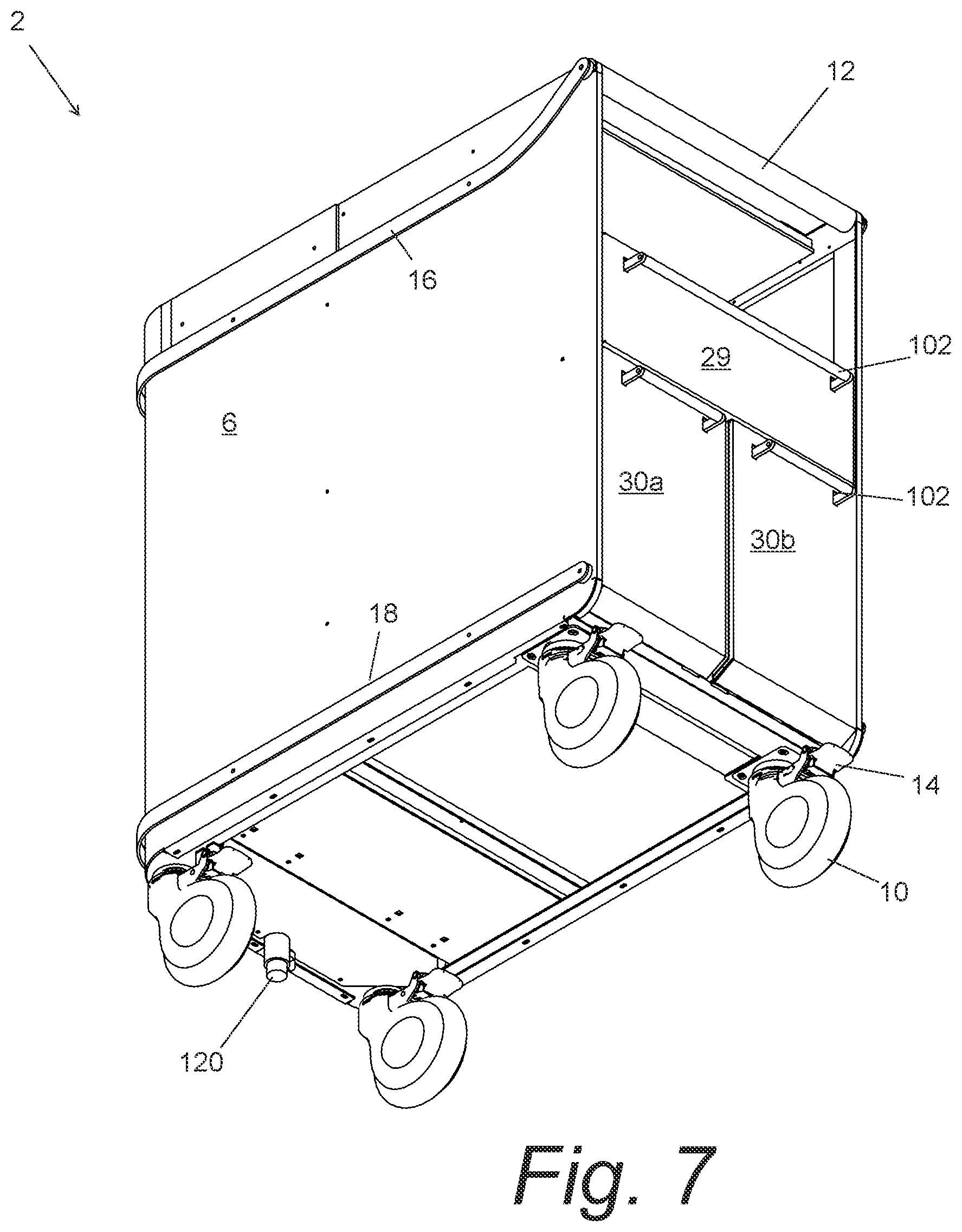 Patent US11814094 Figure 7 – Mobile serving device and method