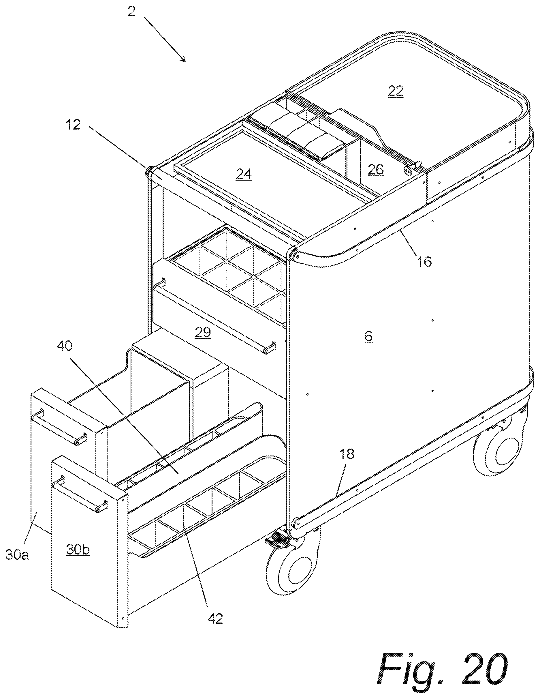 Patent US11814094 Figure 16 – Mobile serving device and method