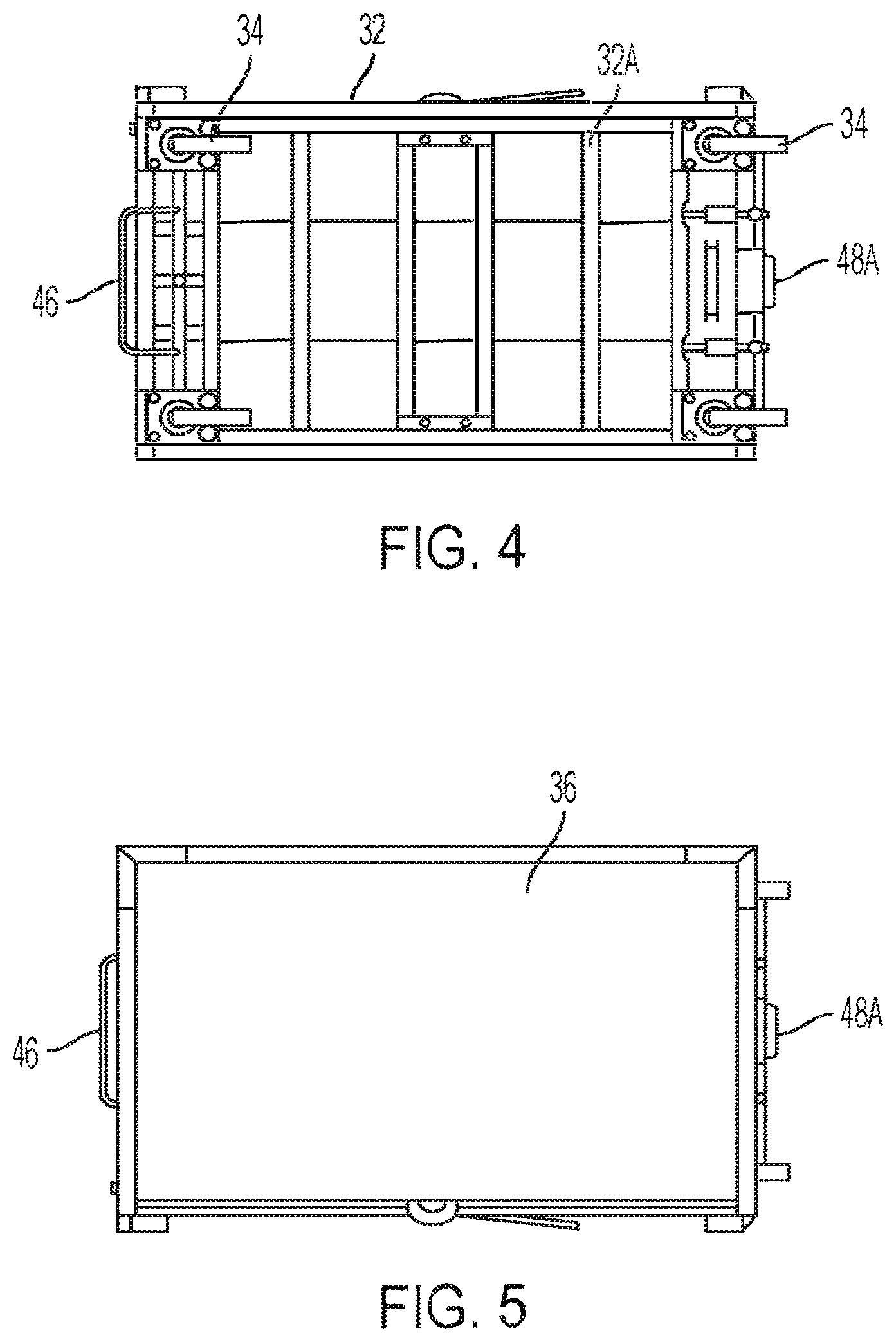 Patent US11814095 Figure 4 – Stocking cart and method of transporting items using the same