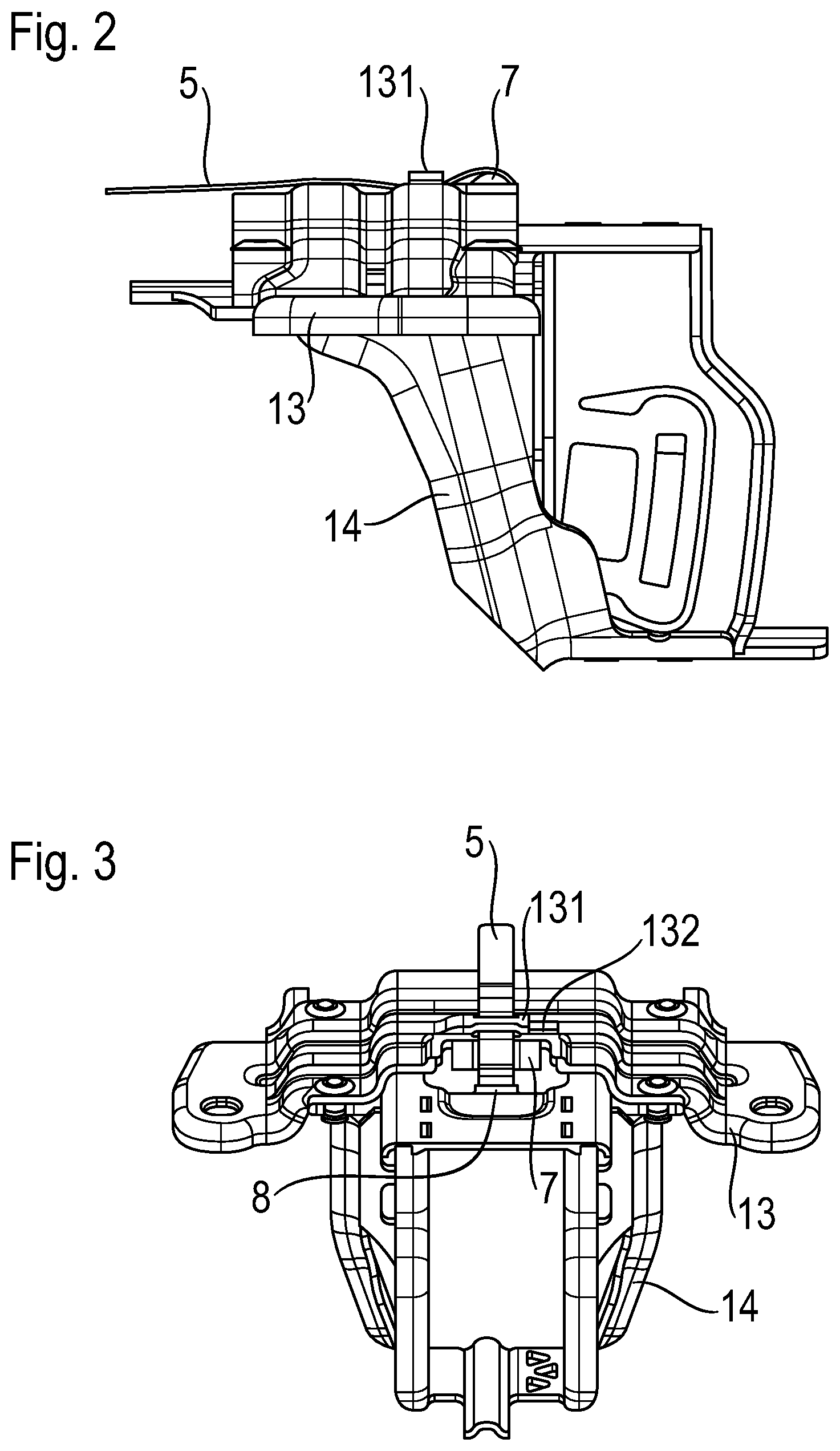 Patent US11814097 Figure 2 – Steering column assembly