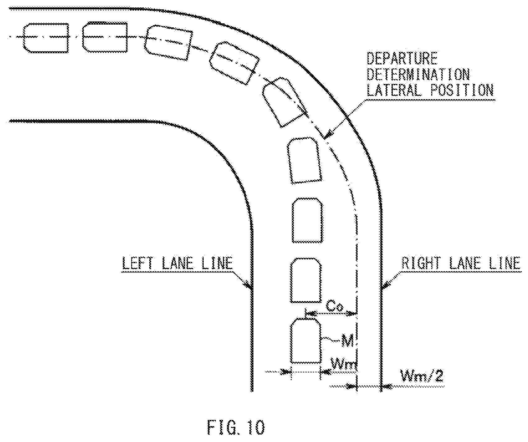 Patent US11814099 Figure 9 – Lane departure prevention control apparatus