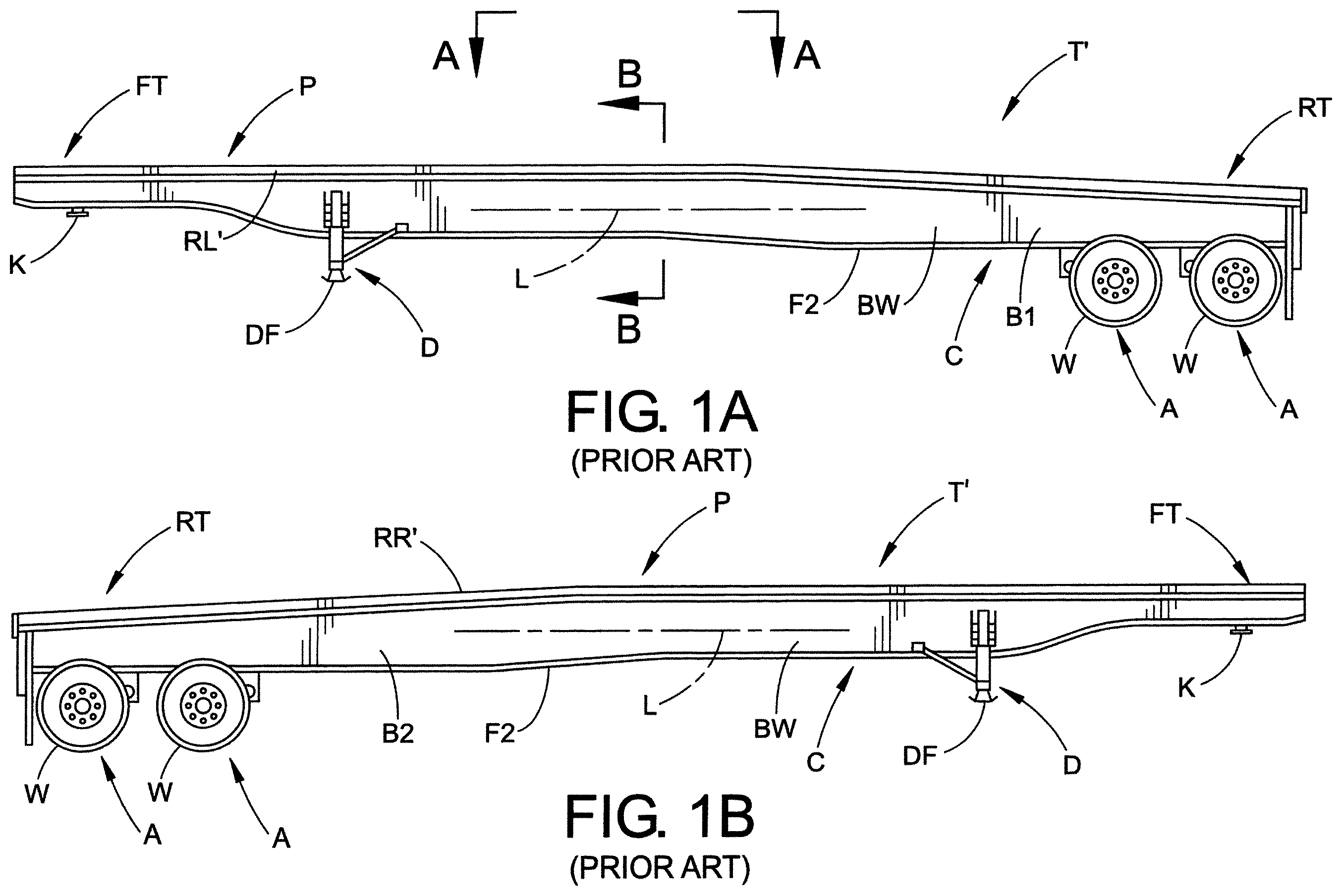 Patent US11814103 Figure 1 – Side rail with flat hook retaining feature