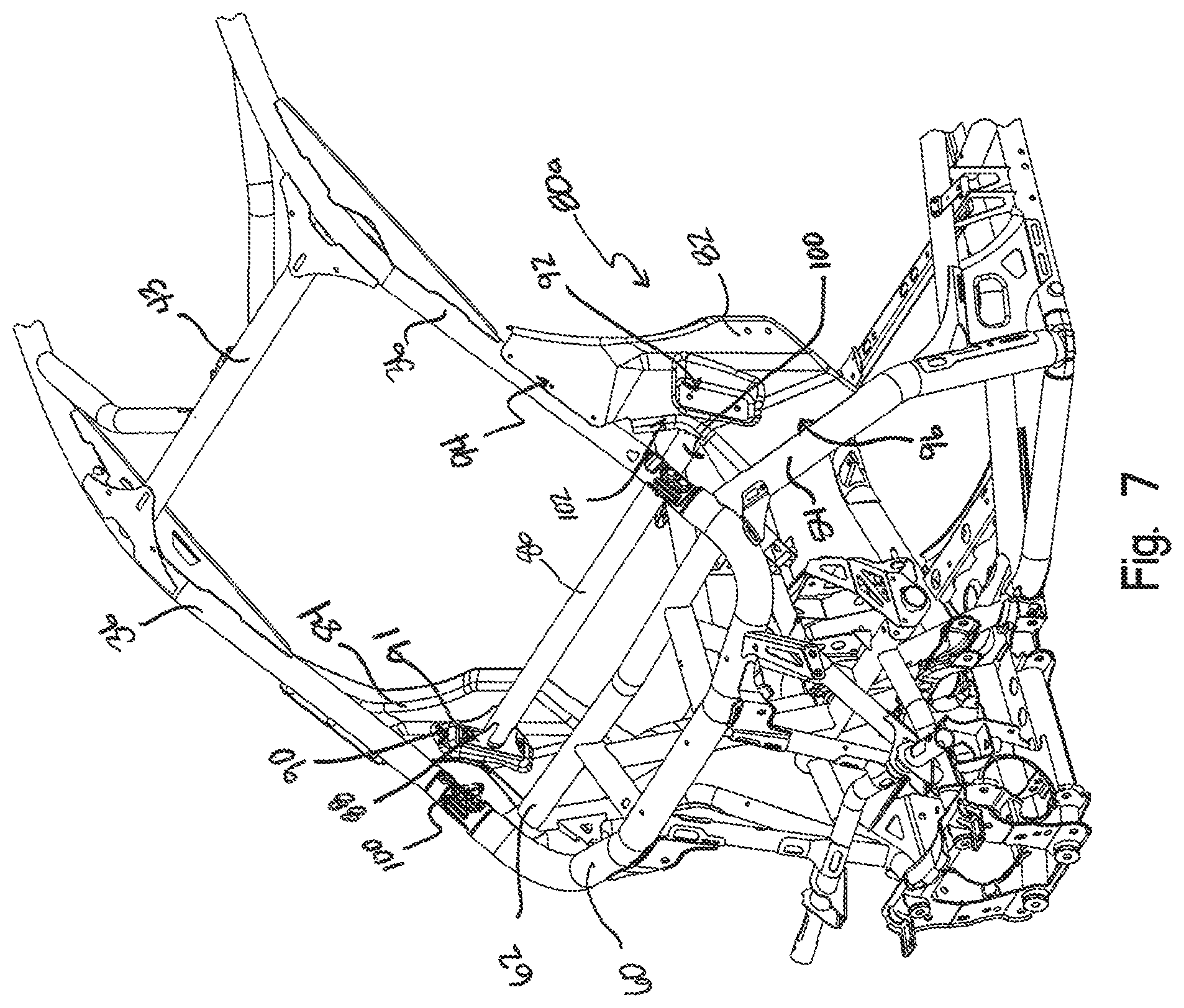 Patent US11814104 Figure 7 – Roll over protection system