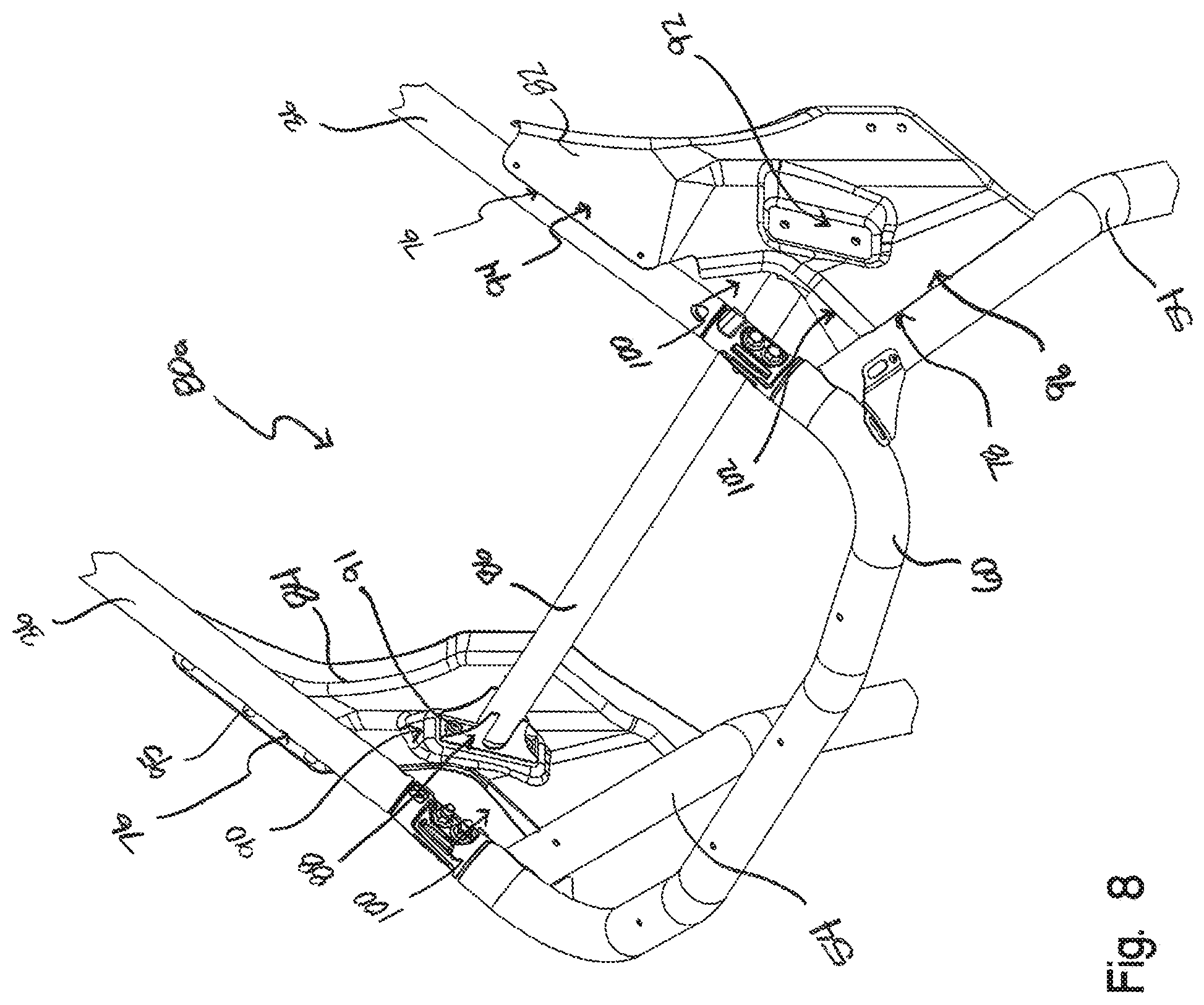 Patent US11814104 Figure 8 – Roll over protection system