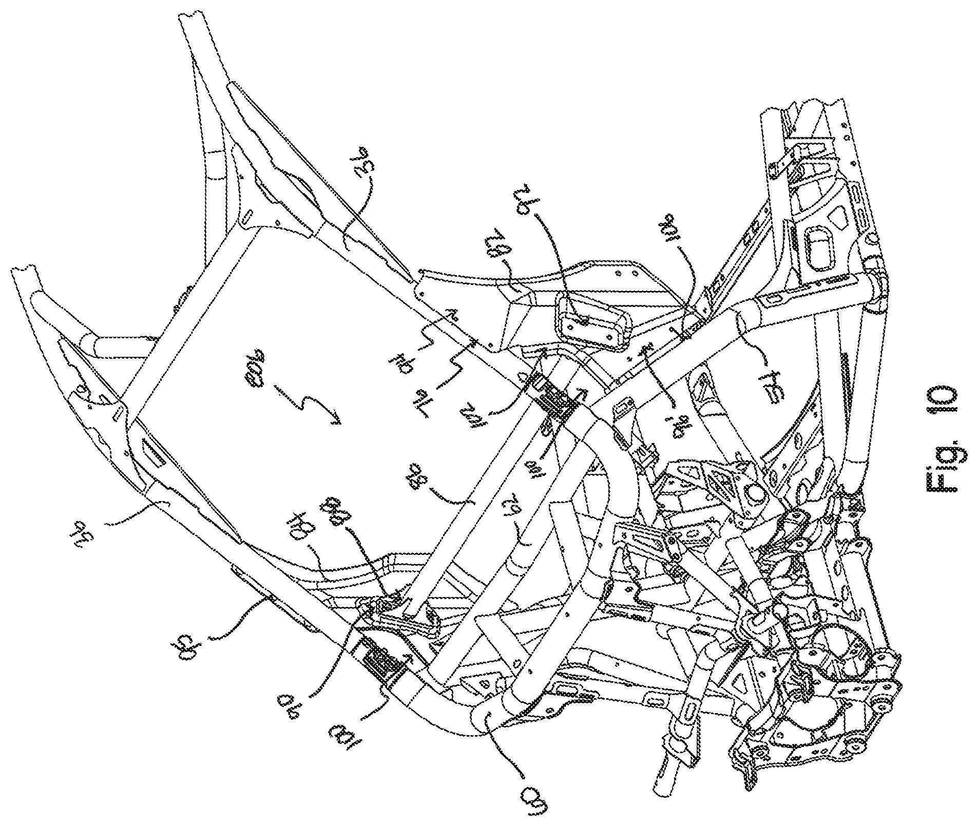 Patent US11814104 Figure 10 – Roll over protection system