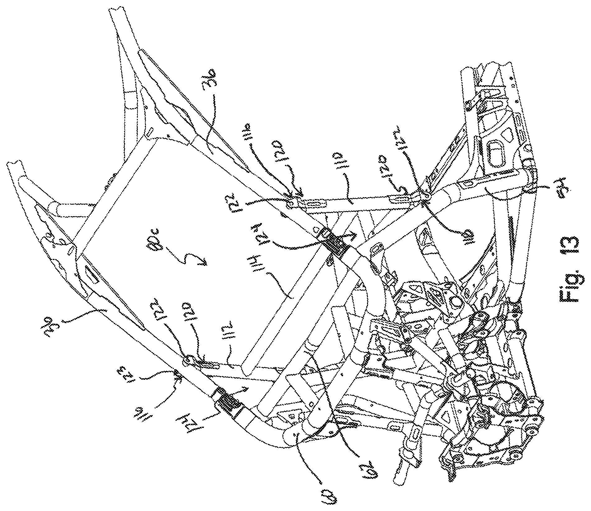 Patent US11814104 Figure 13 – Roll over protection system