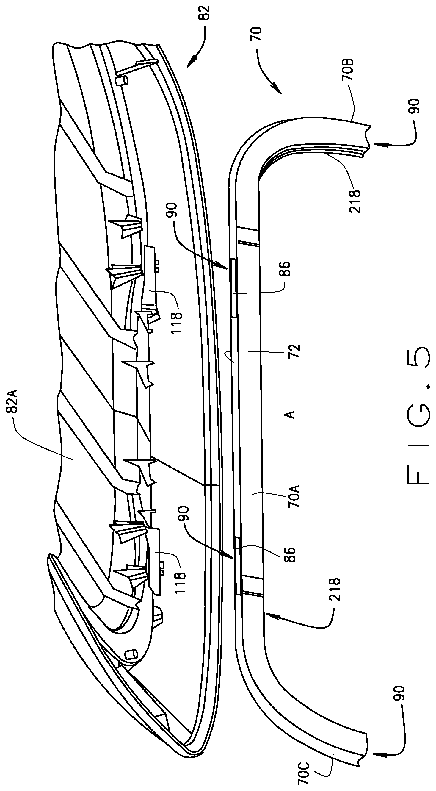Patent US11814106 Figure 5 – Canopy for lightweight vehicle