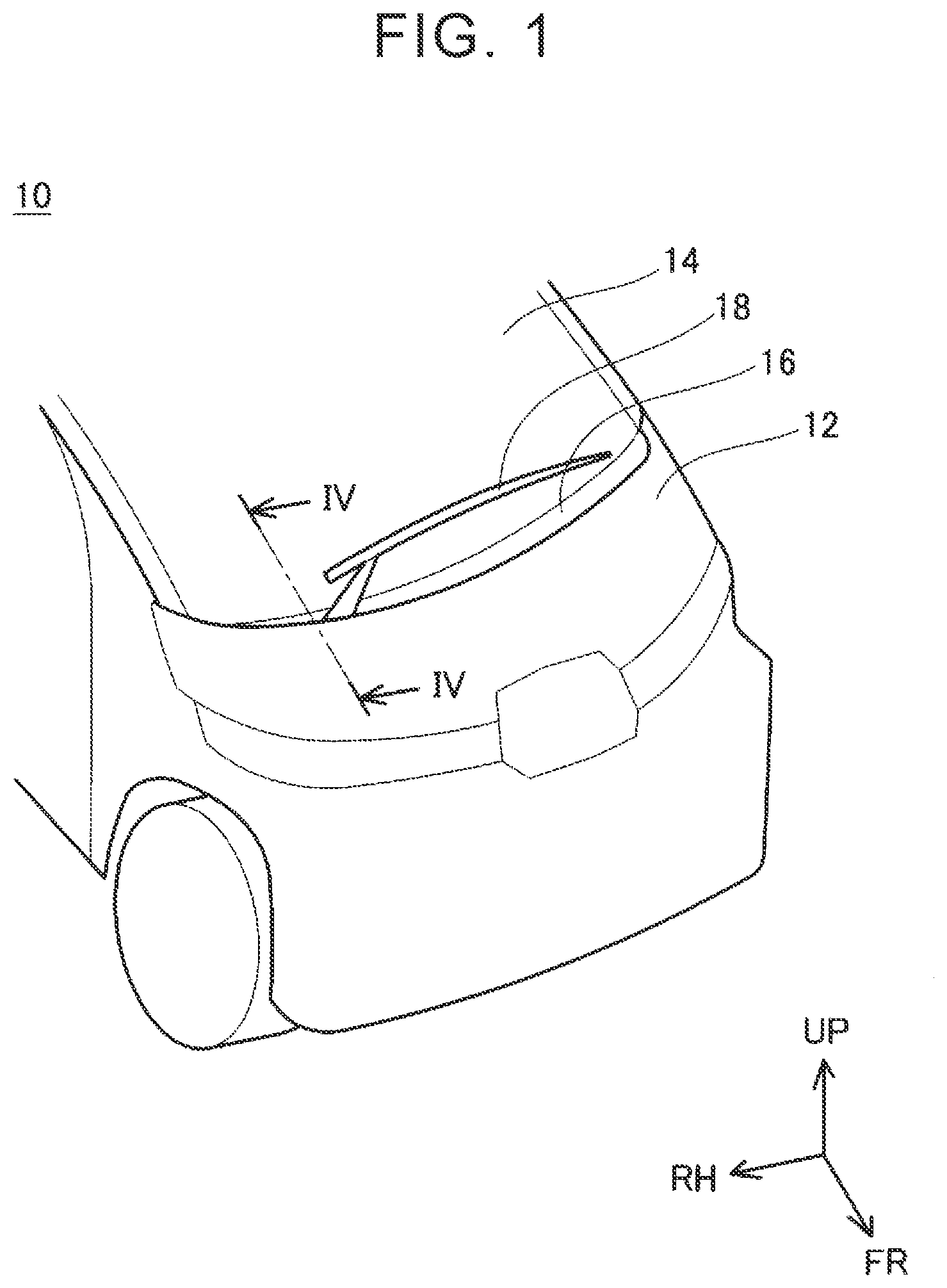 Patent US11814107 Figure 1 – Vehicle