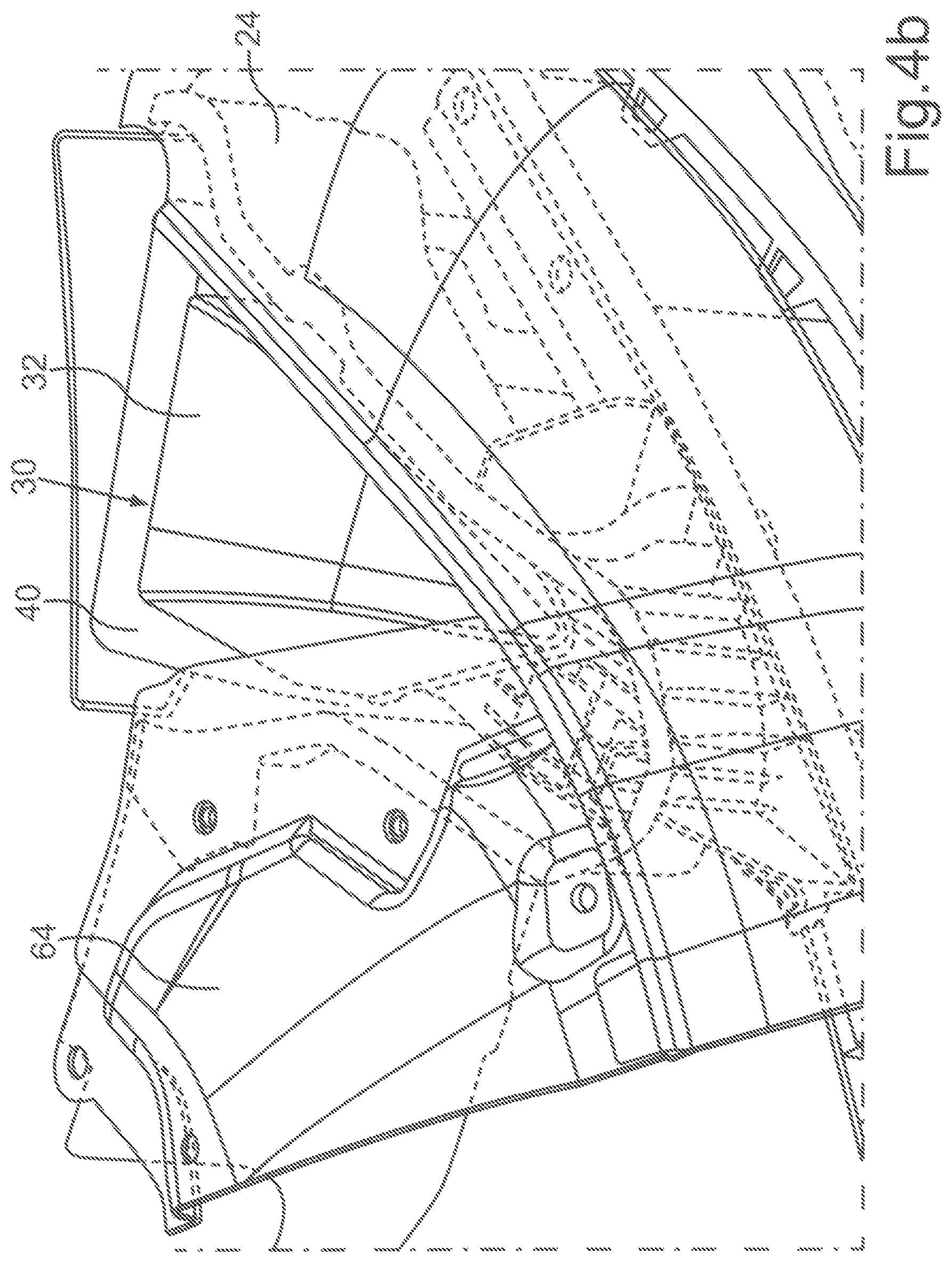 Patent US11814113 Figure 5 – Air deflection device in the underbody region of a motor vehicle and motor vehicle comprising such an air deflection device