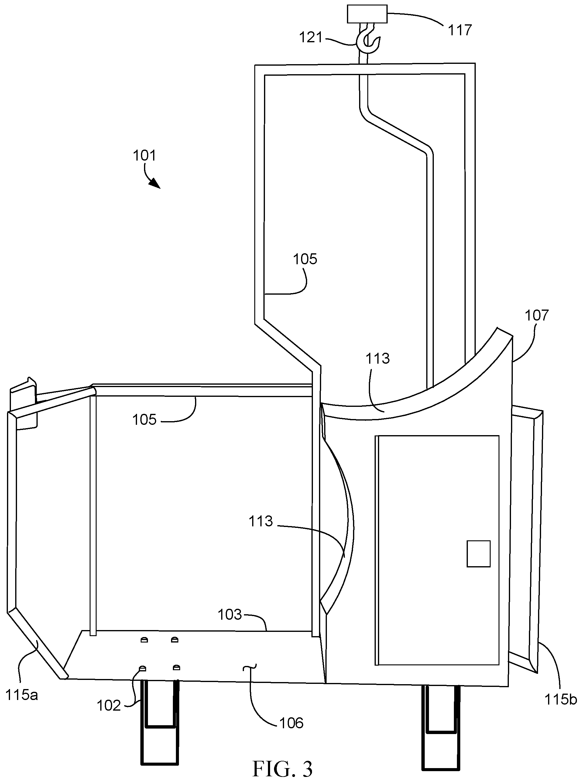 Patent US11814114 Figure 3 – Tire tool mount assembly