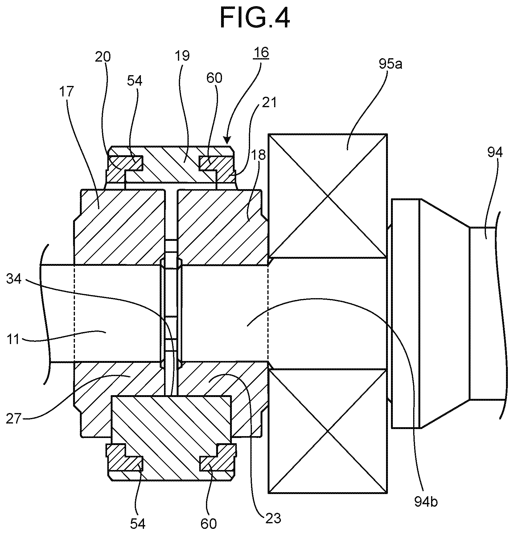 Patent US11814116 Figure 4 – Assist mechanism and electric power steering device