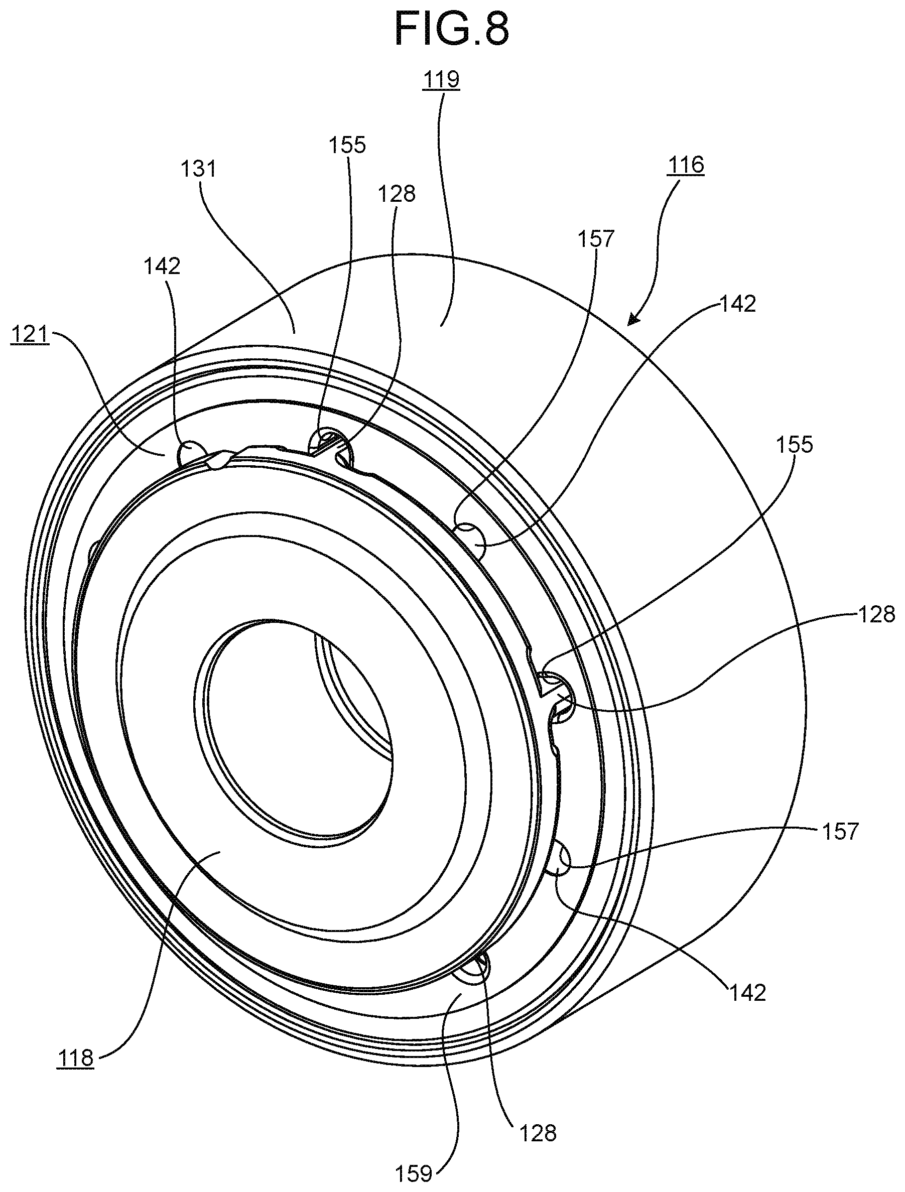 Patent US11814116 Figure 8 – Assist mechanism and electric power steering device