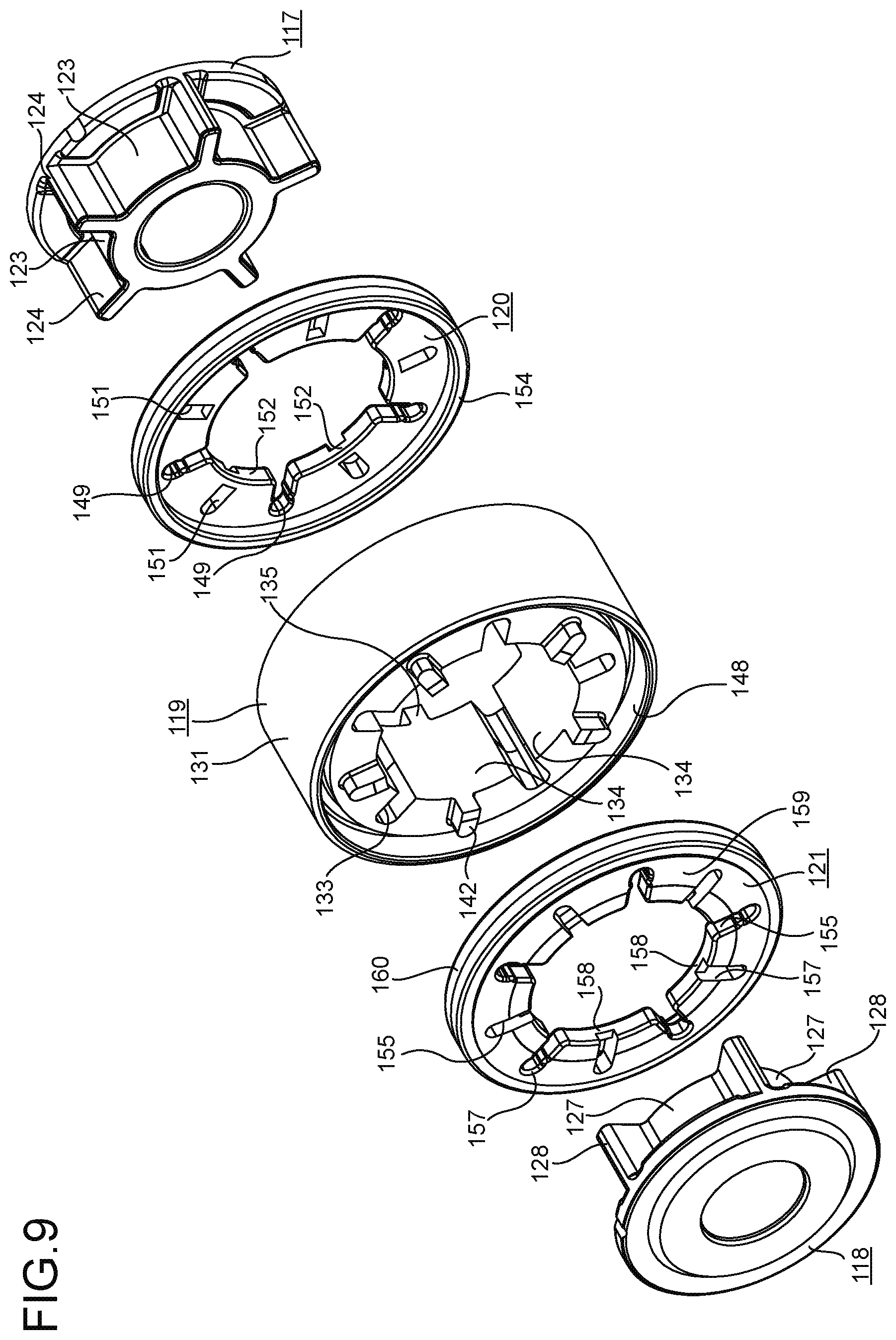 Patent US11814116 Figure 9 – Assist mechanism and electric power steering device