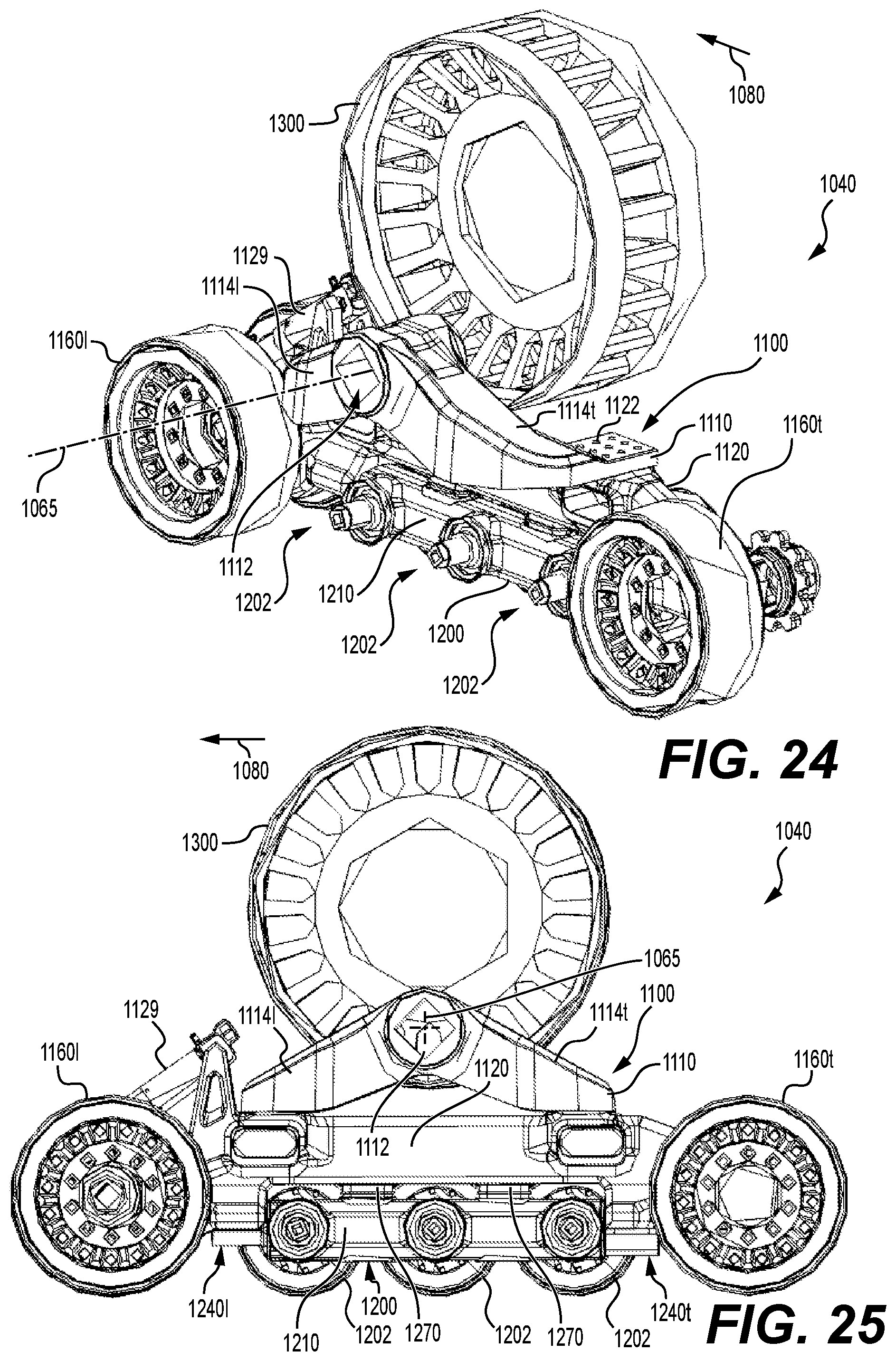 Patent US11814118 Figure 15 – Suspended undercarriage assembly for a track system