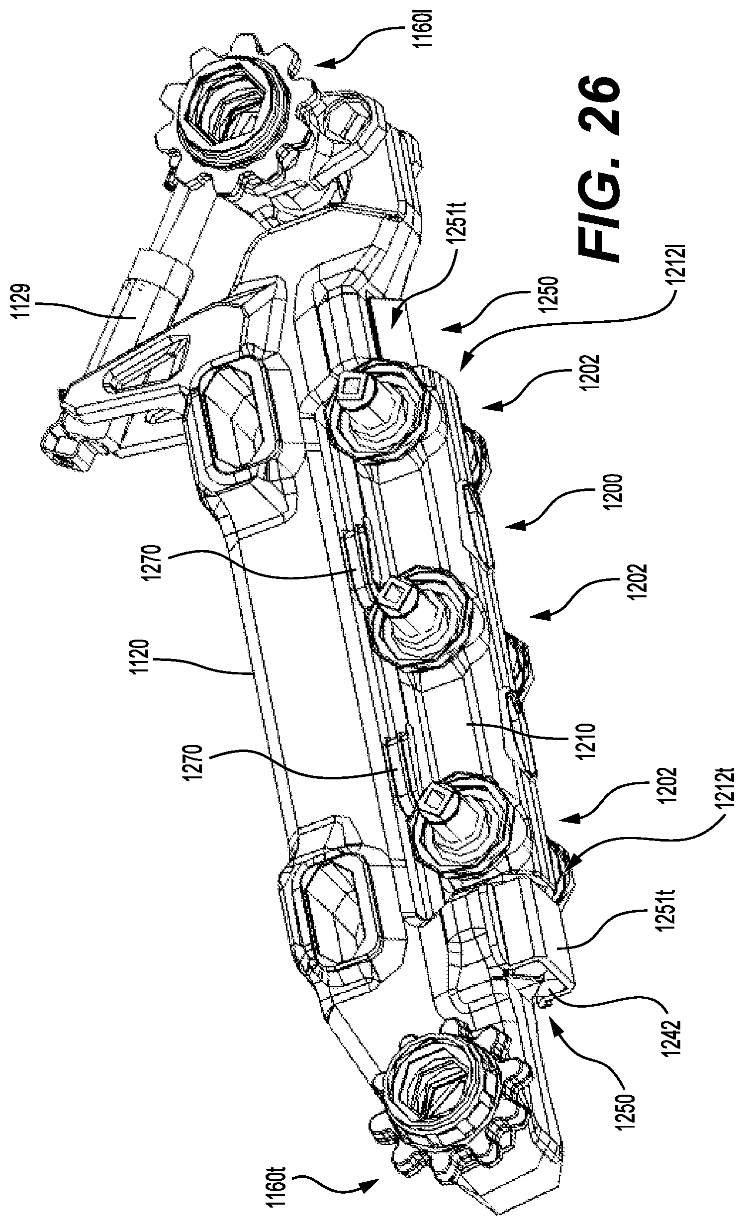 Patent US11814118 Figure 16 – Suspended undercarriage assembly for a track system