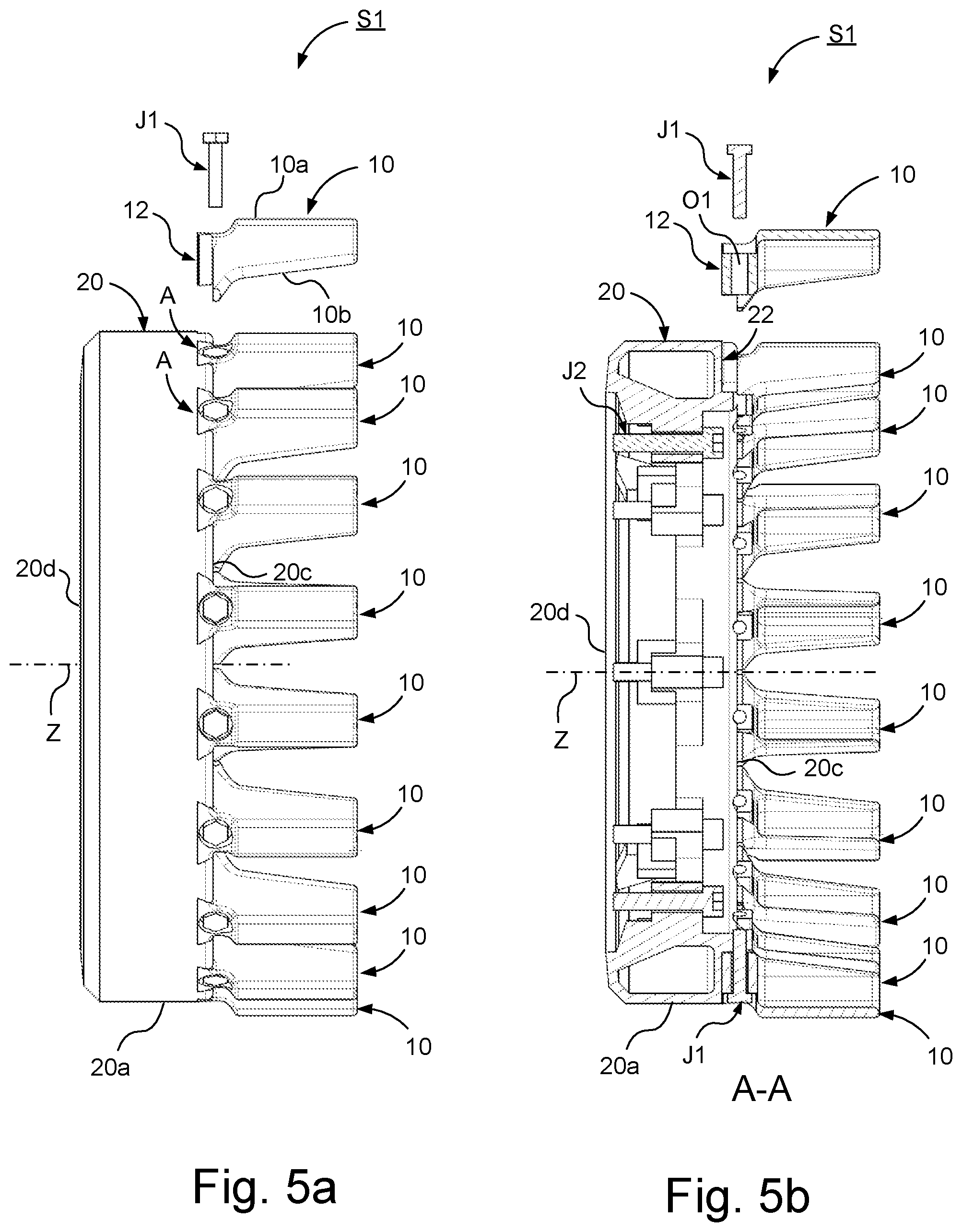 Patent US11814119 Figure 4 – Arrangement of a drive wheel for an endless track of a tracked vehicle