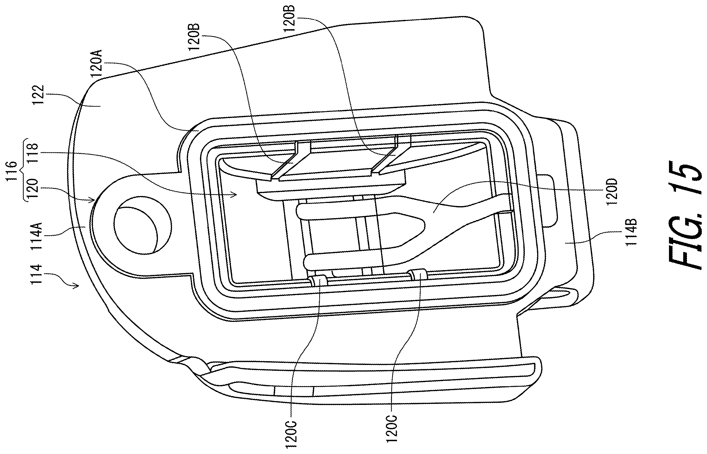 Patent US11814130 Figure 15 – Operating device for human-powered vehicle