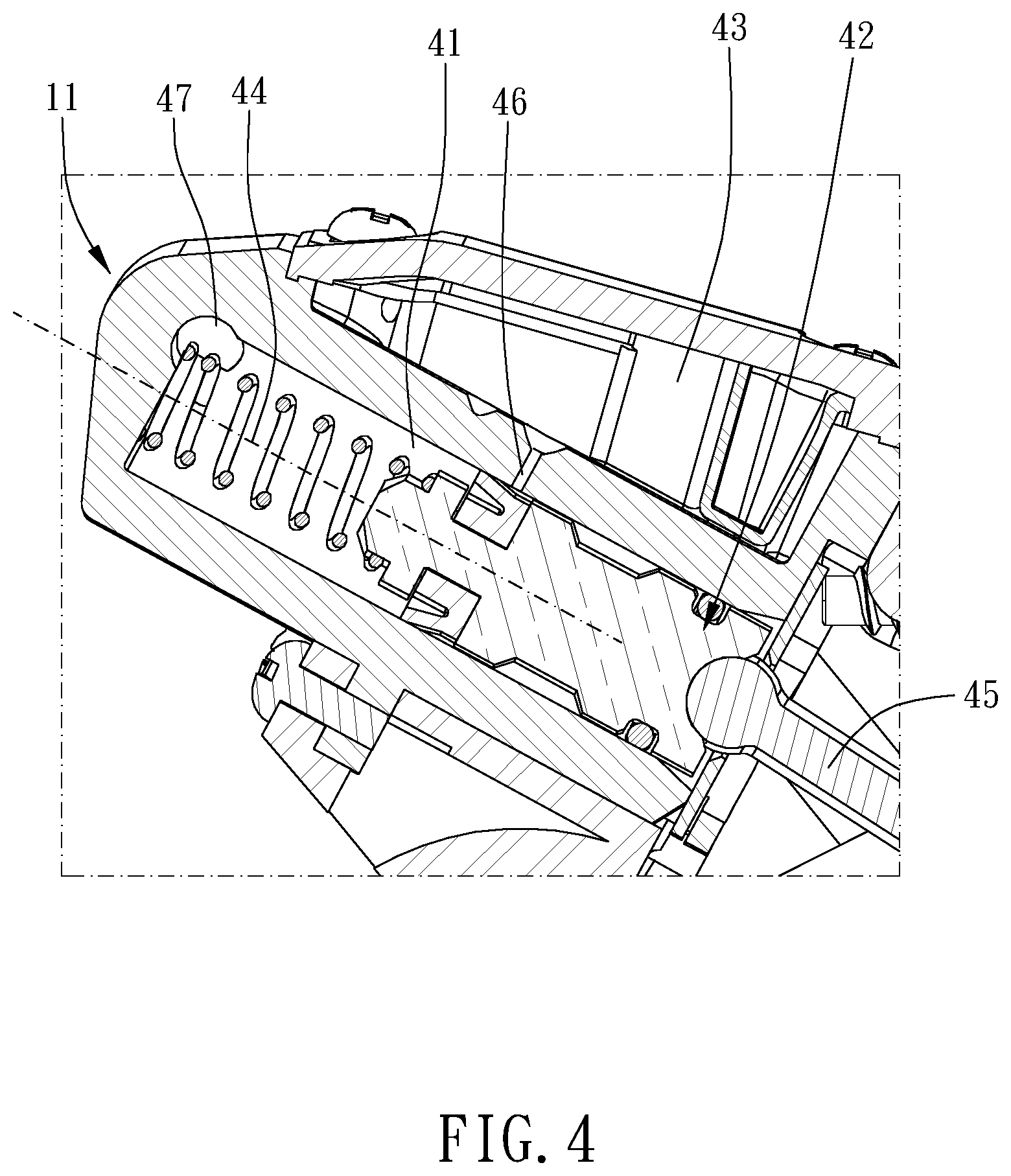 Patent US11814132 Figure 4 – Bicycle operating device