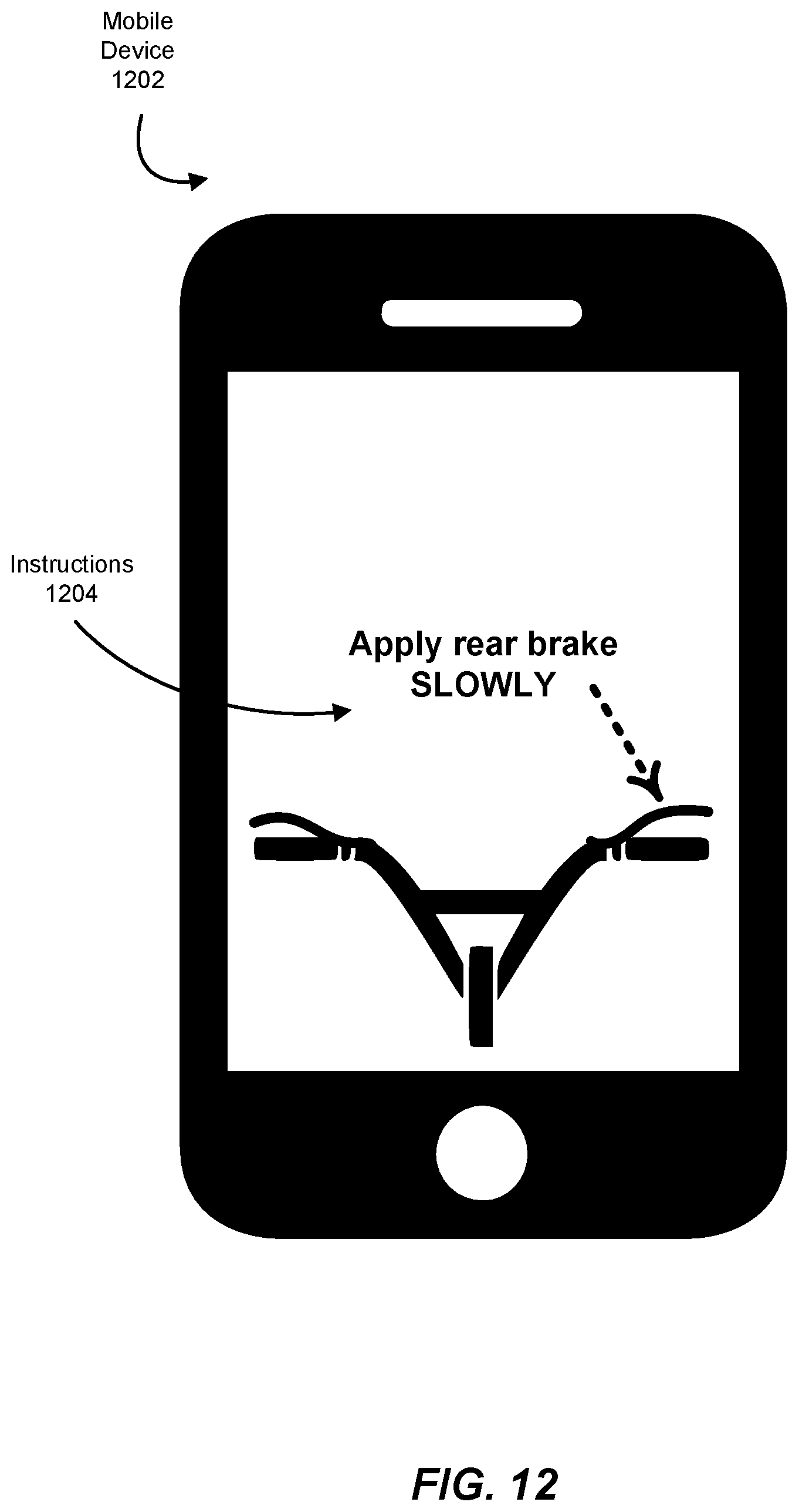 Patent US11814133 Figure 12 – Systems and methods for configuring personal mobility vehicle brakes based on location