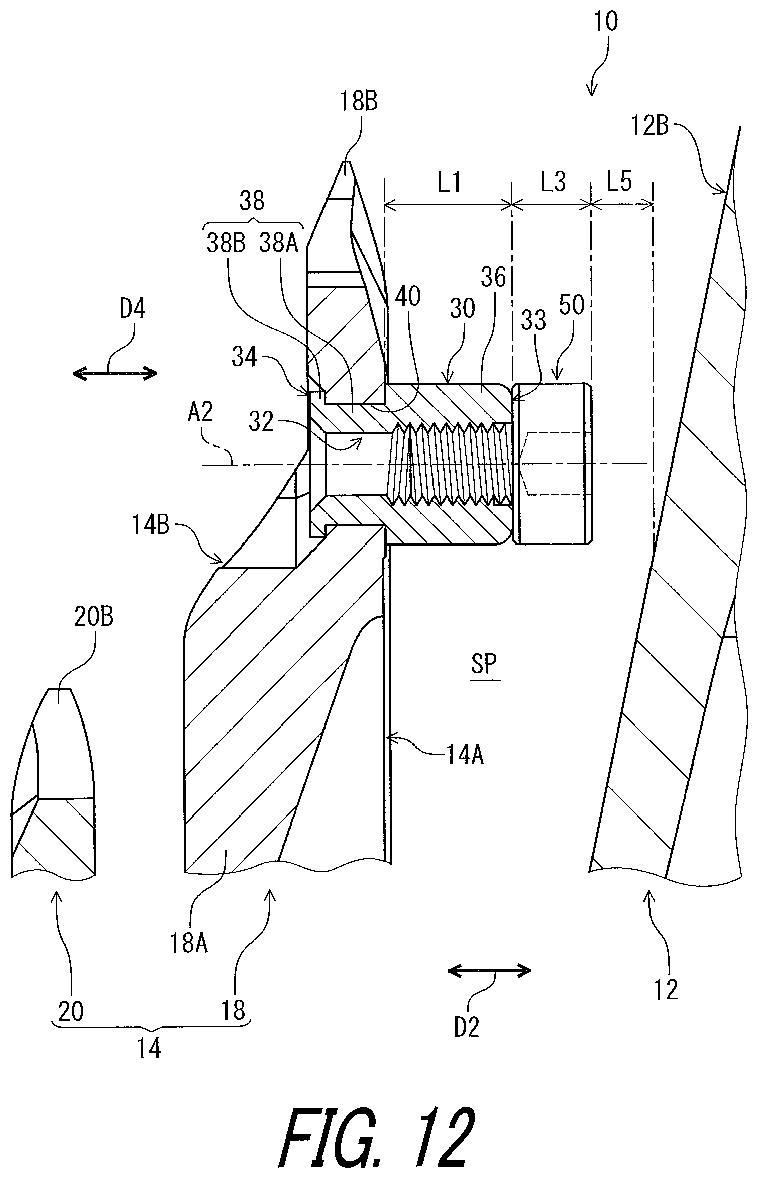 Patent US11814135 Figure 12 – Crank assembly for human powered vehicle