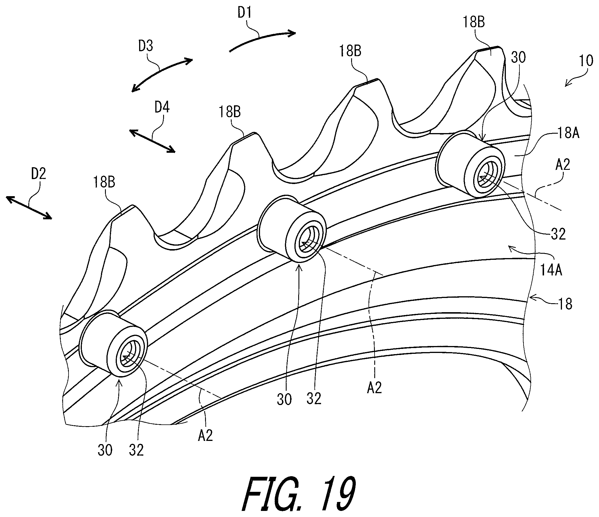 Patent US11814135 Figure 19 – Crank assembly for human powered vehicle