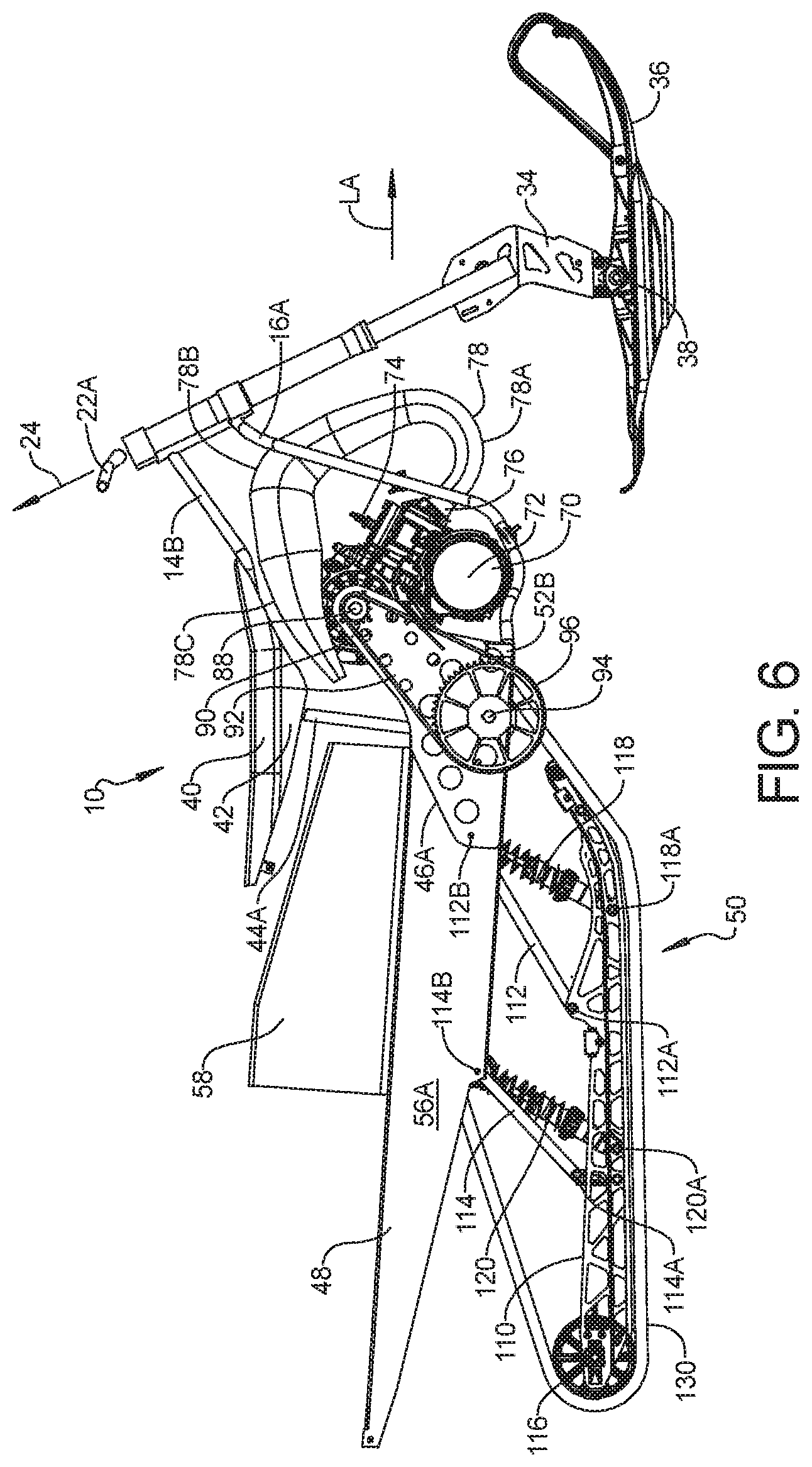 Patent US11814136 Figure 6 – Snow vehicle