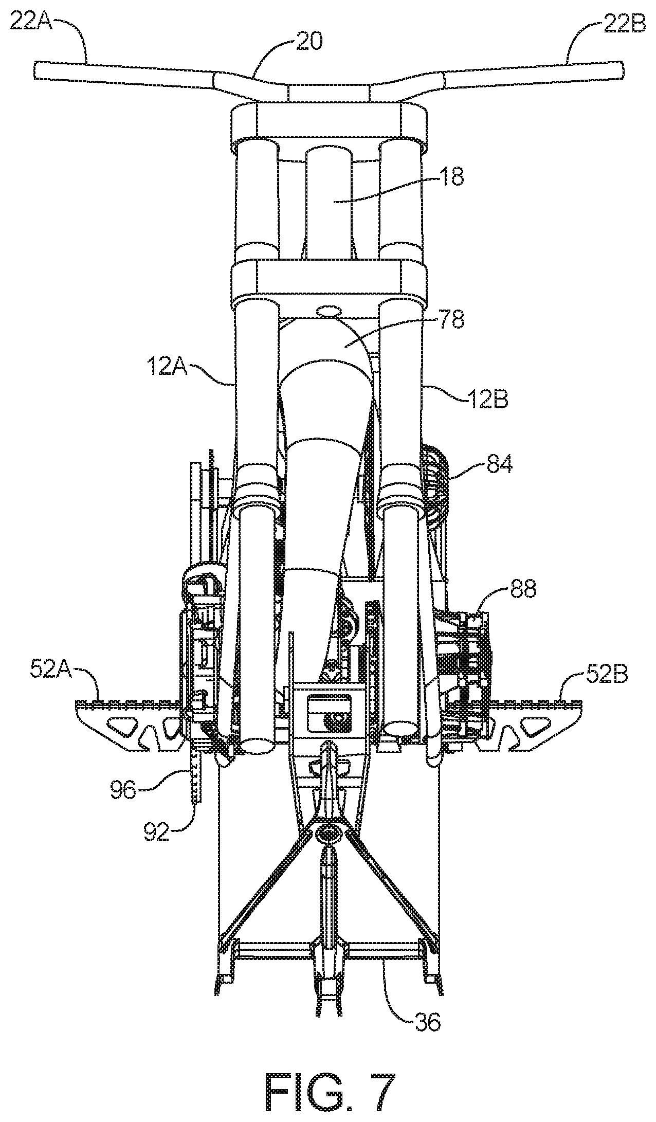 Patent US11814136 Figure 7 – Snow vehicle