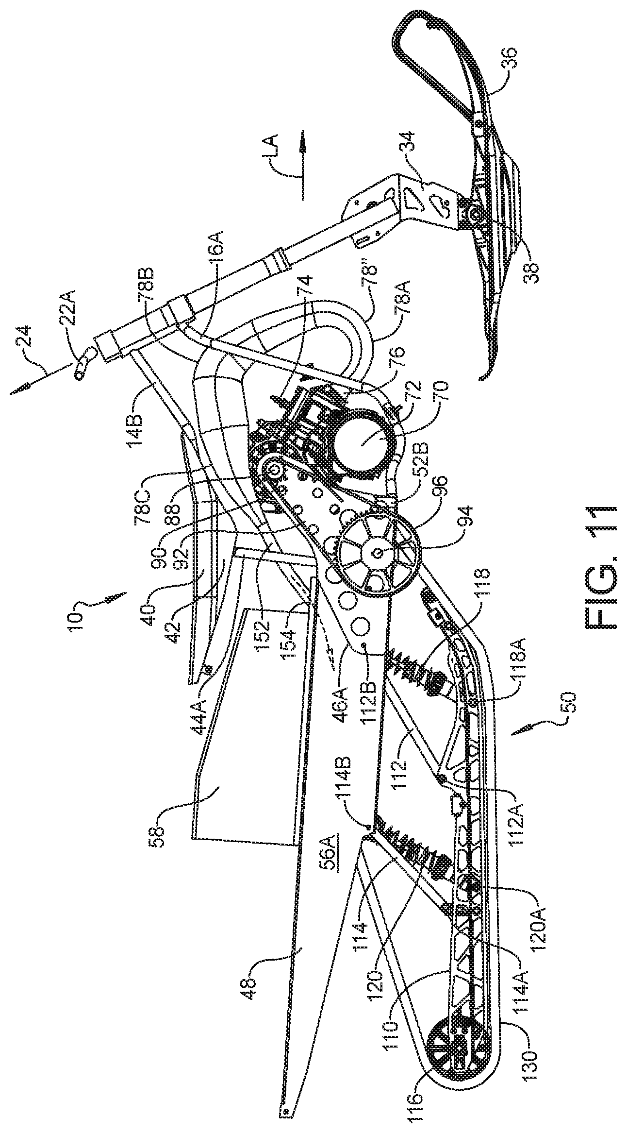 Patent US11814136 Figure 11 – Snow vehicle