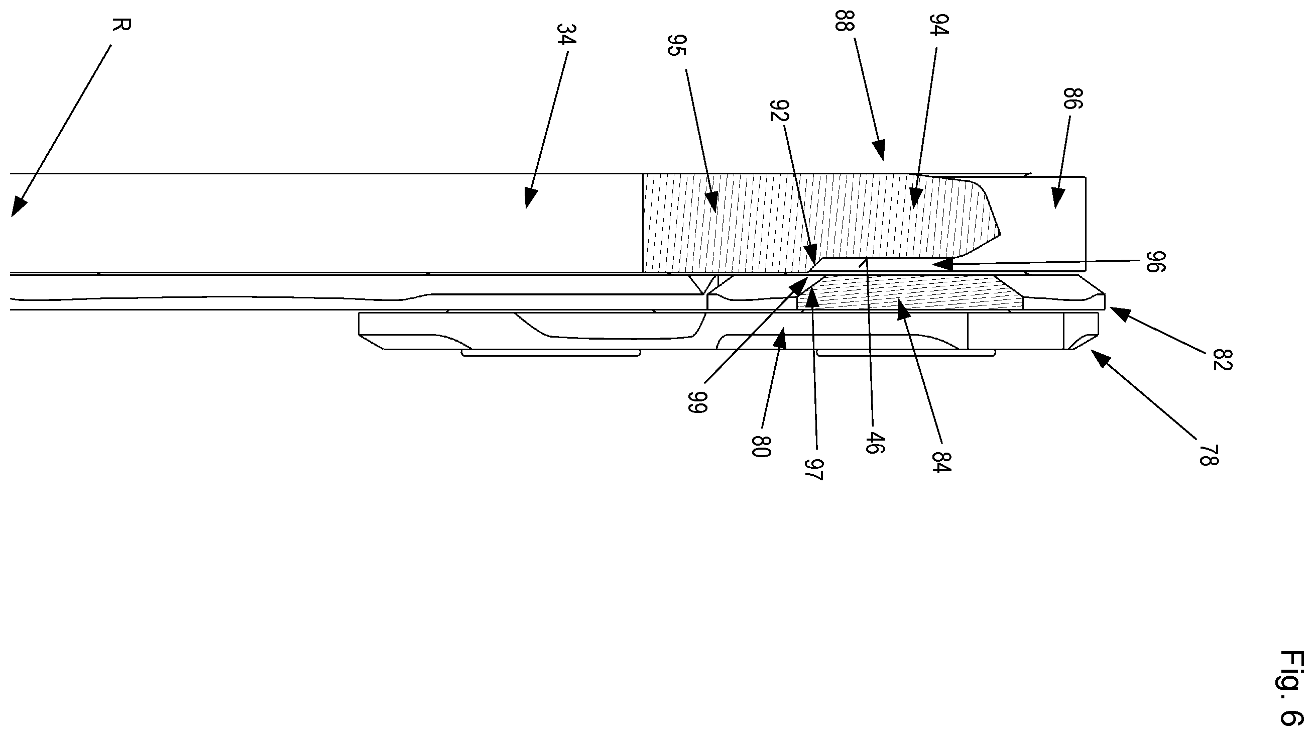 Patent US11814137 Figure 6 – Rear wheel sprocket arrangement