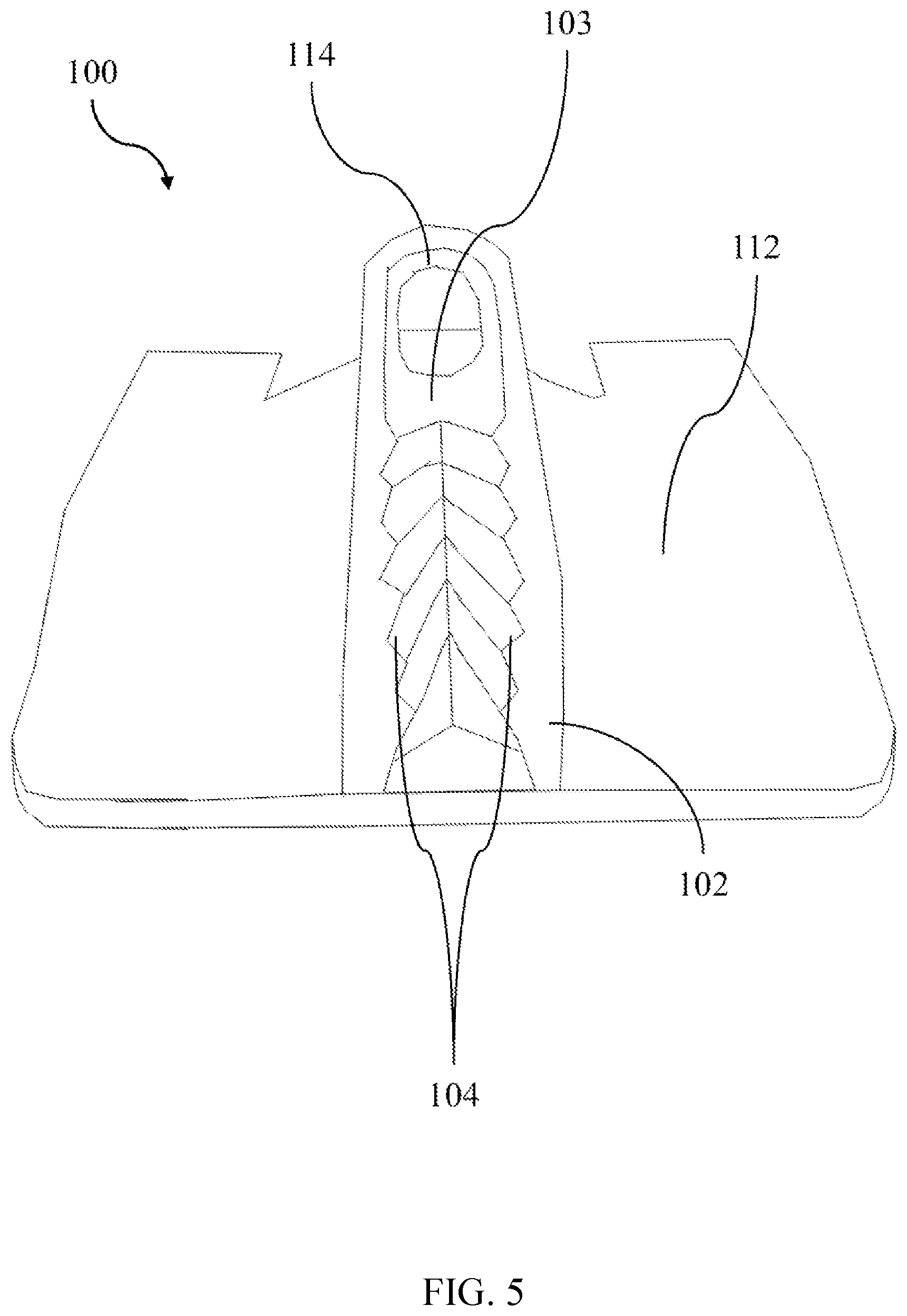 Patent US11814140 Figure 5 – Adjustable marine fender holder