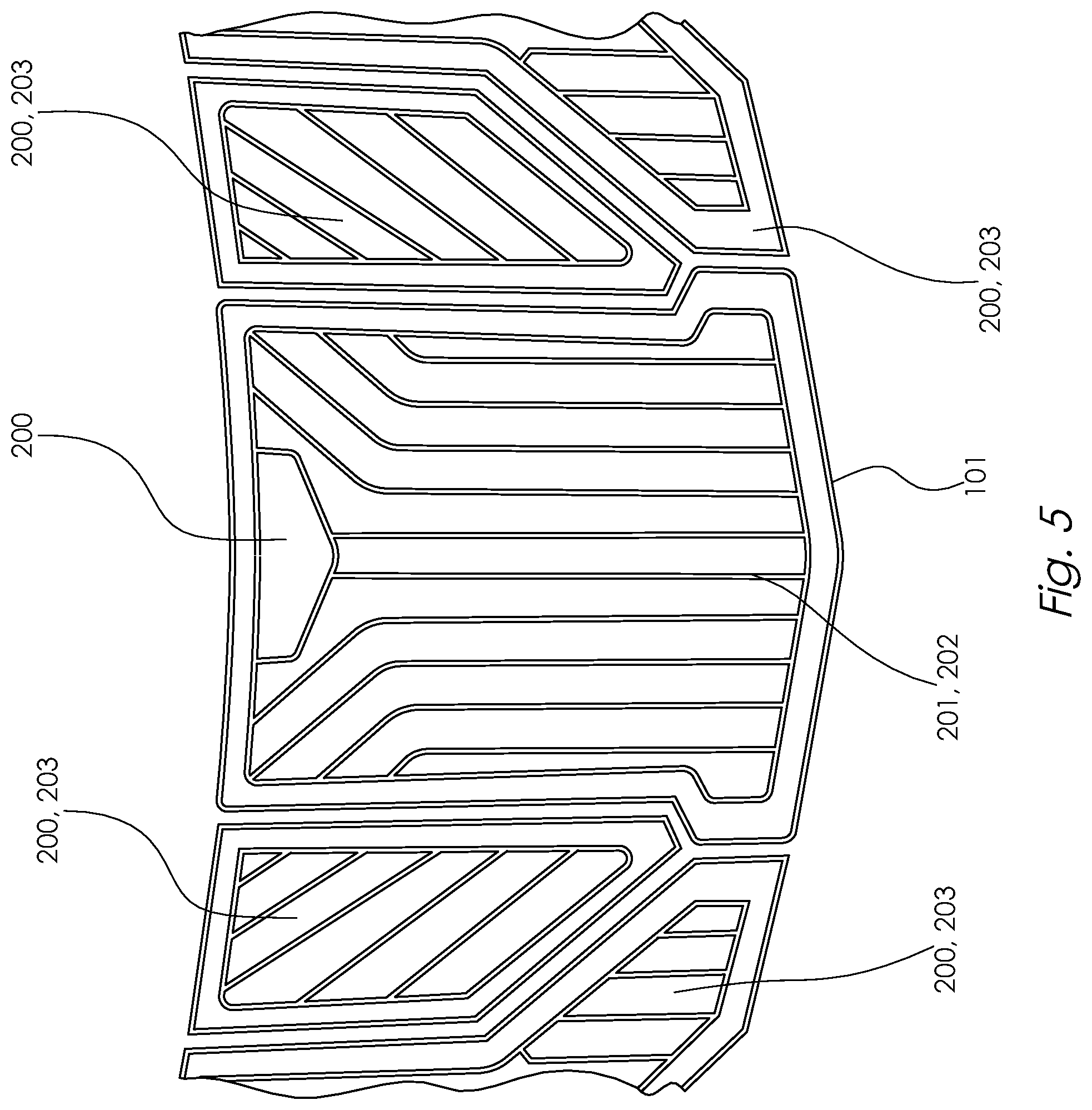 Patent US11814142 Figure 7 – Backlighted surface covering
