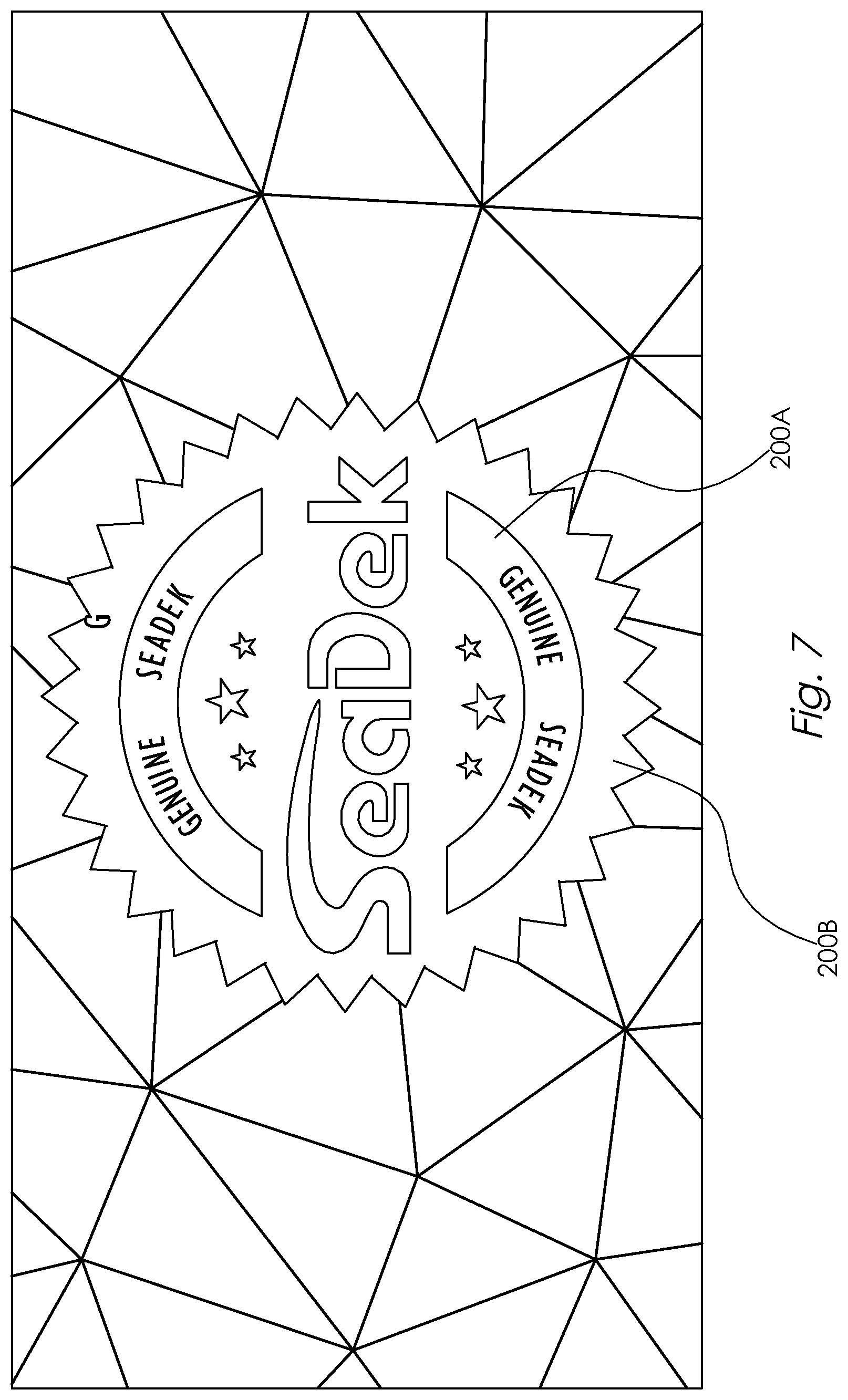 Patent US11814142 Figure 9 – Backlighted surface covering