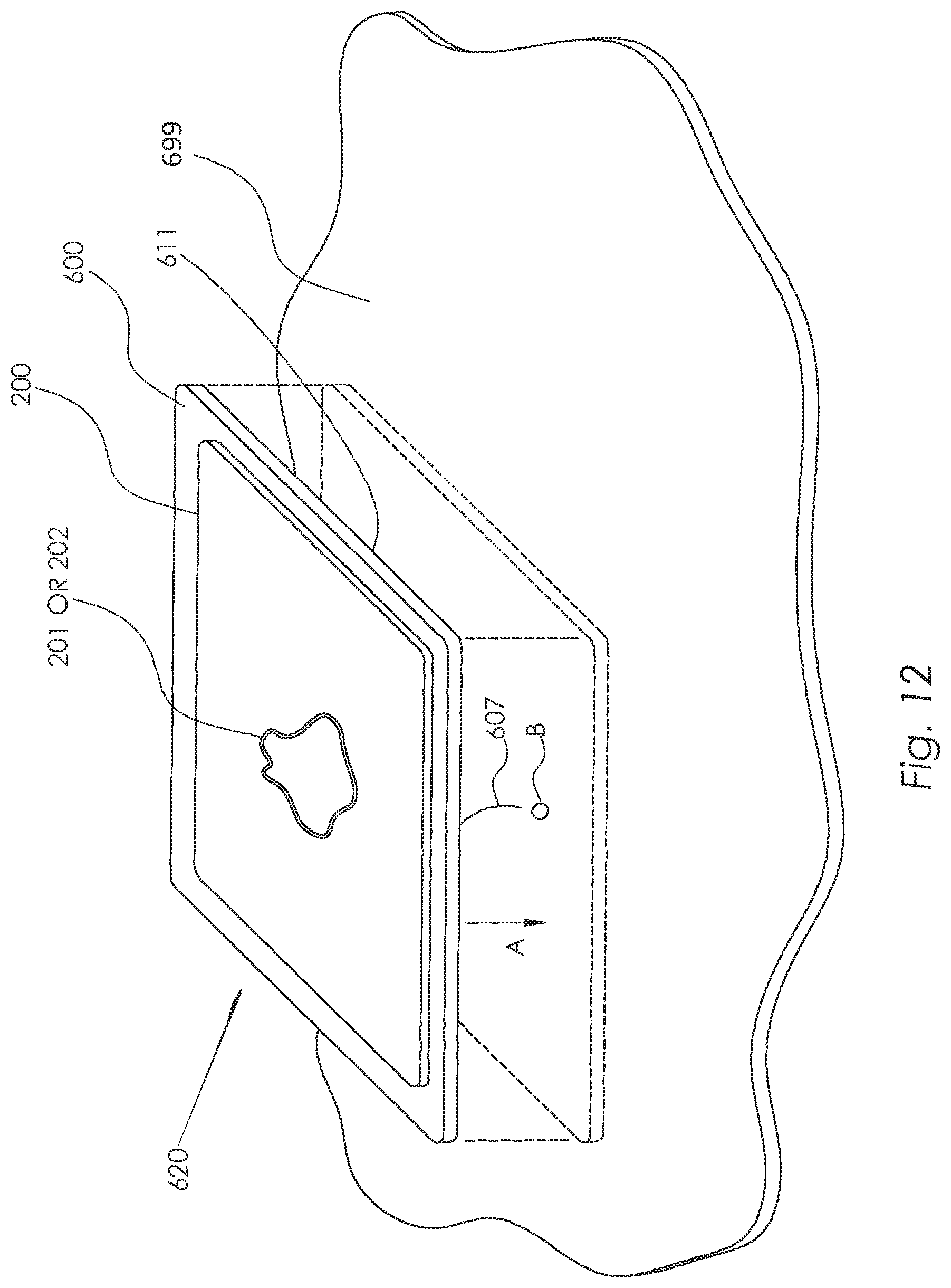 Patent US11814142 Figure 14 – Backlighted surface covering