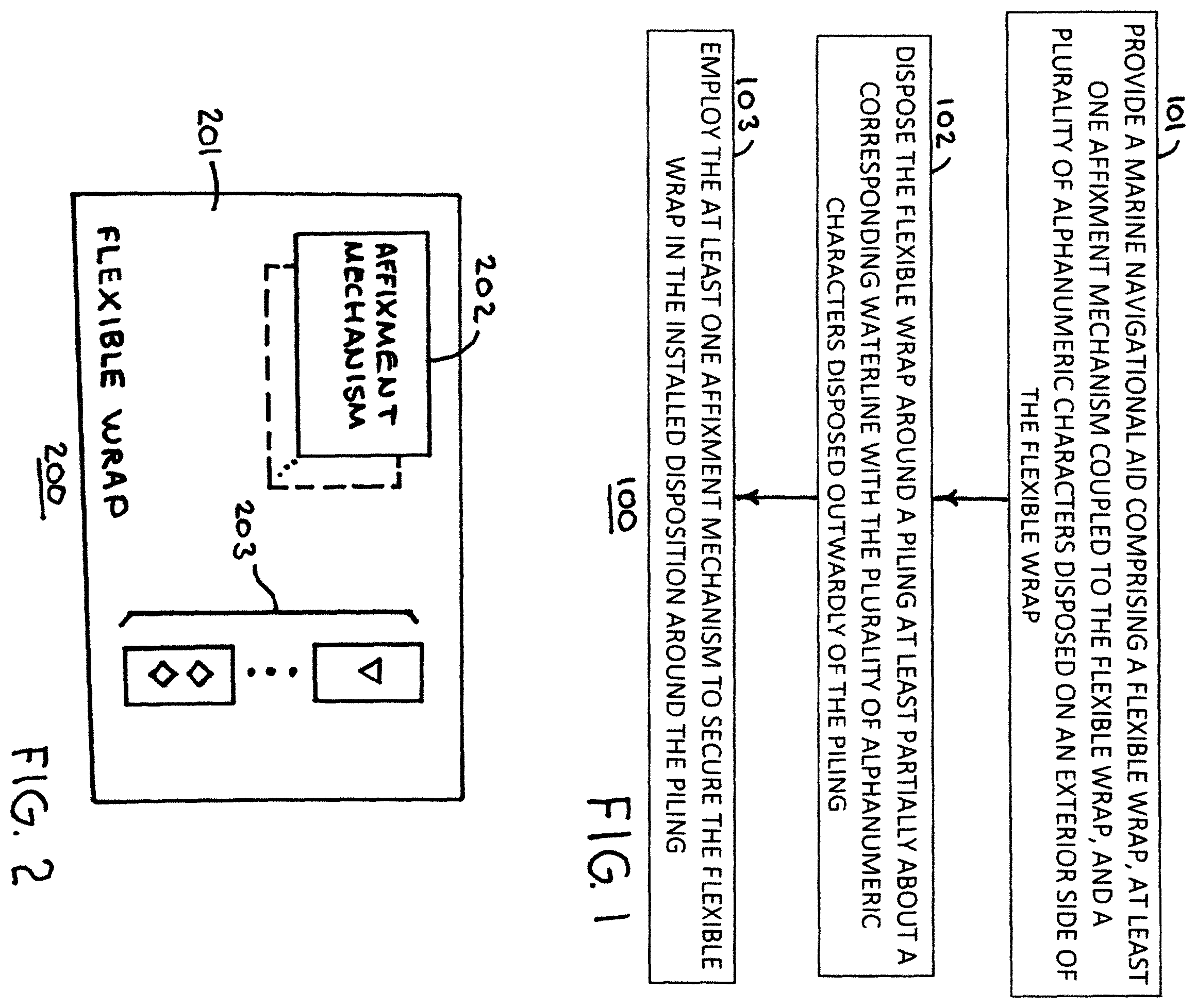 Patent US11814143 Figure 1 – Marine navigational aid apparatus and method