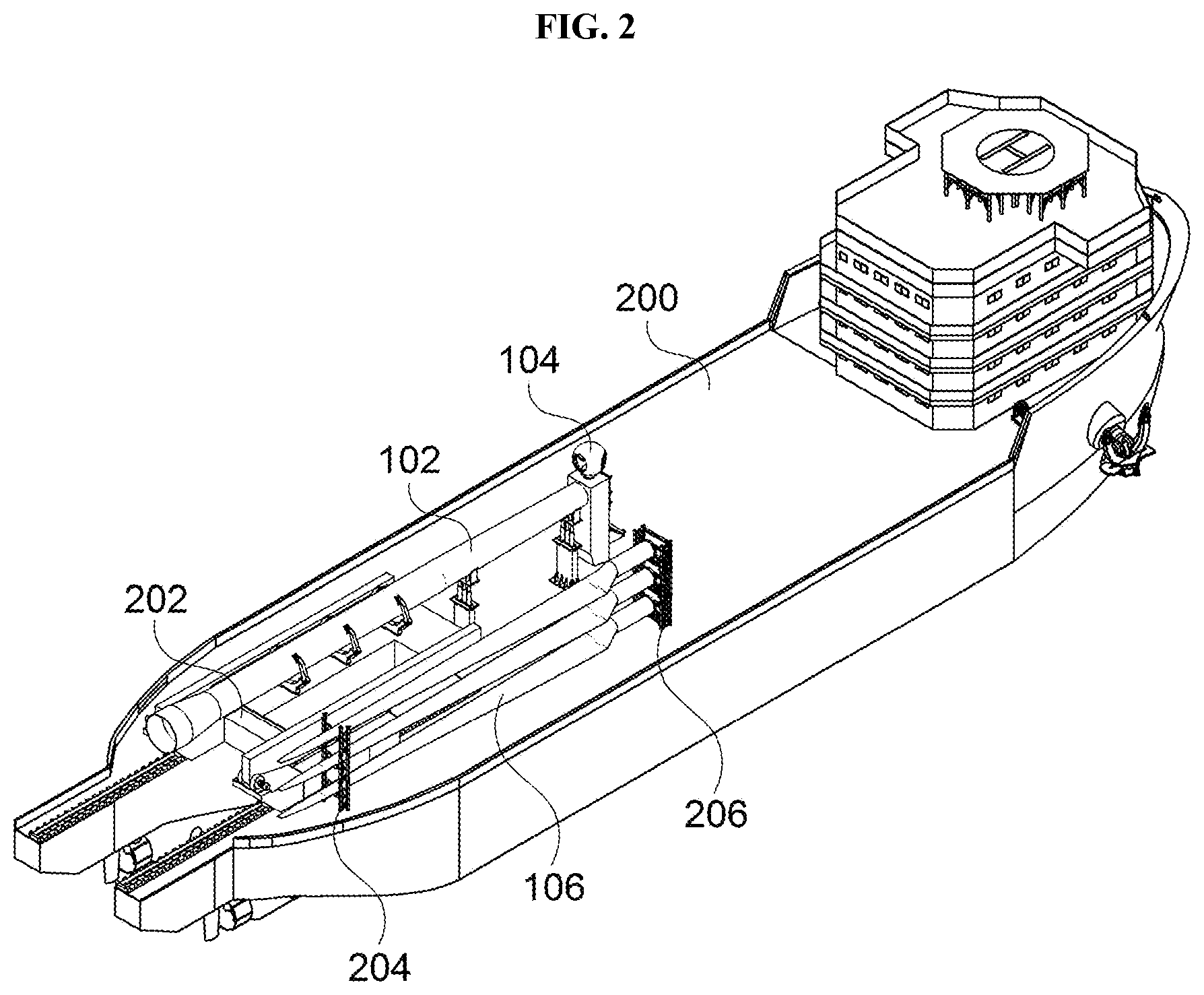 Patent US11814144 Figure 2 – Method for assembling wind power generator by using installation ship for floating-type offshore wind power generation