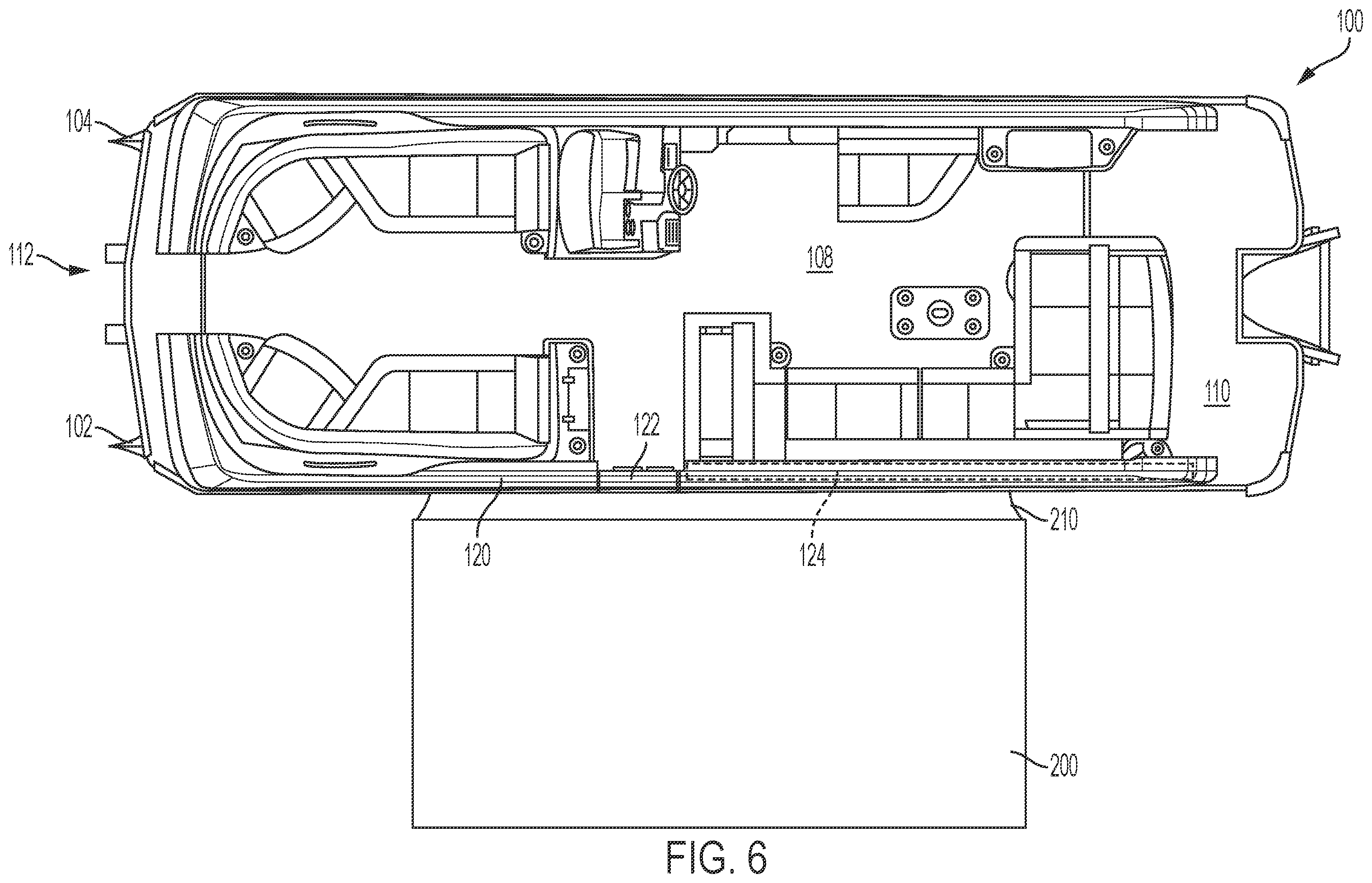 Patent US11814147 Figure 5 – Boat with a water mat
