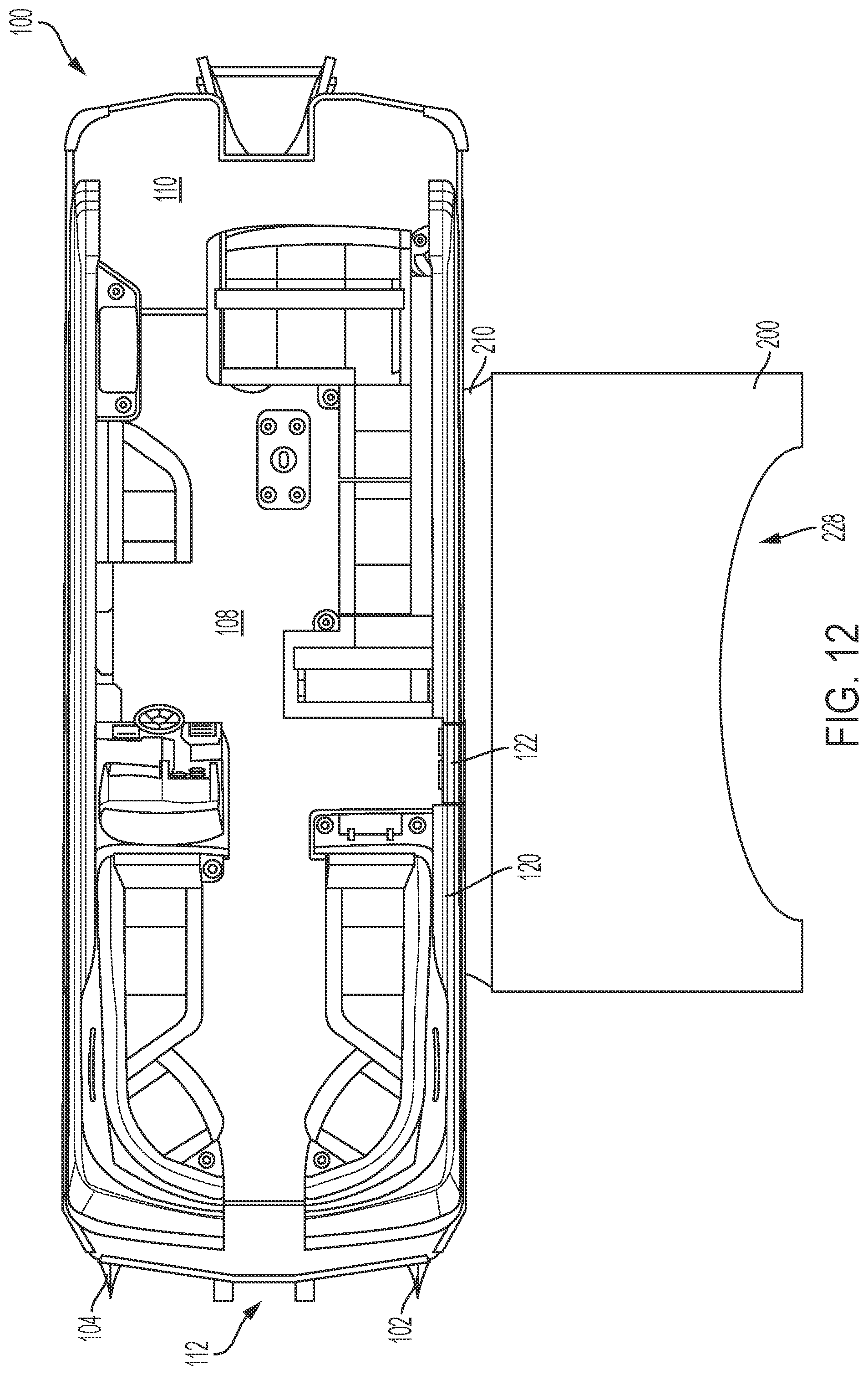 Patent US11814147 Figure 11 – Boat with a water mat