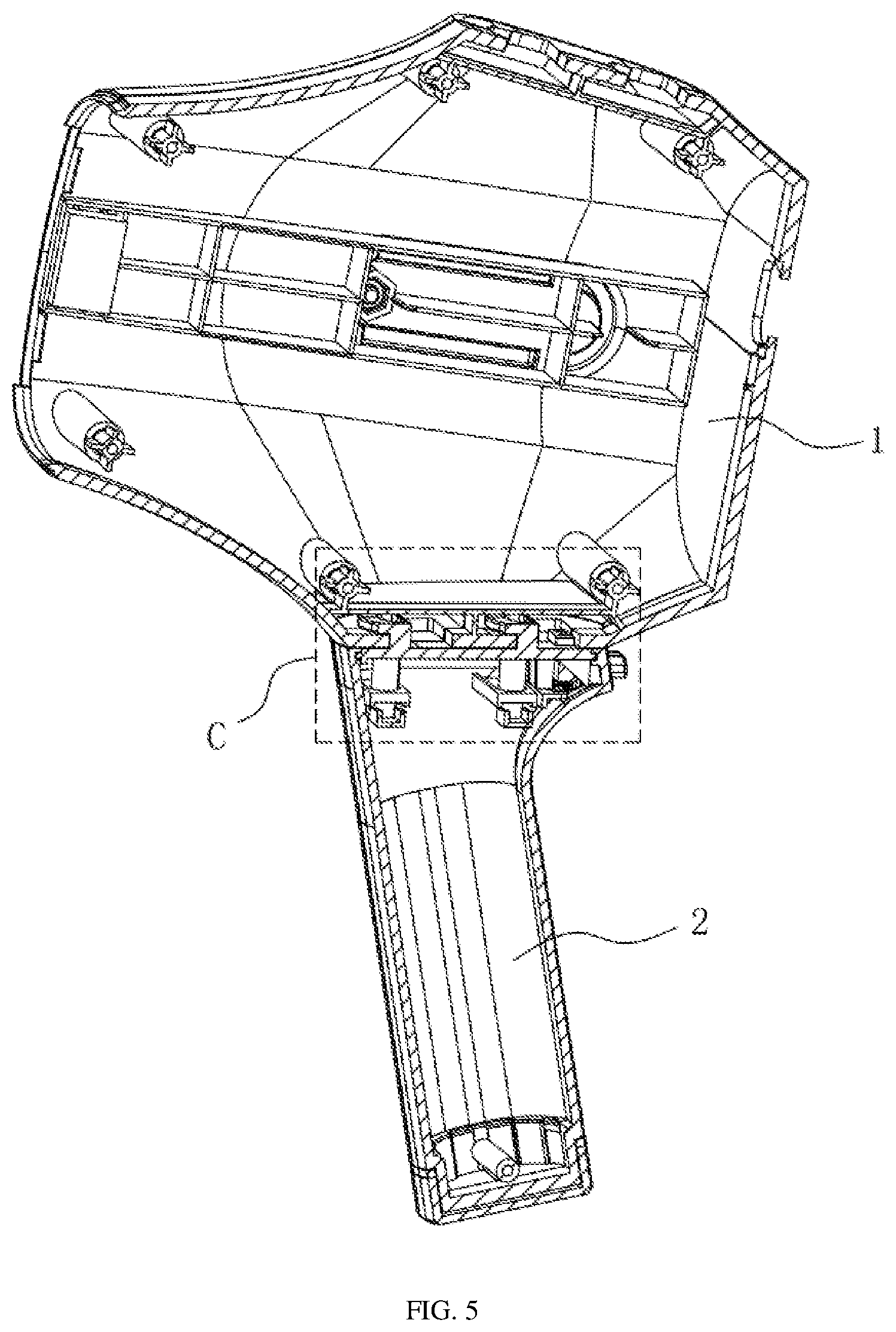 Patent US11814149 Figure 5 – Multifunctional underwater propeller
