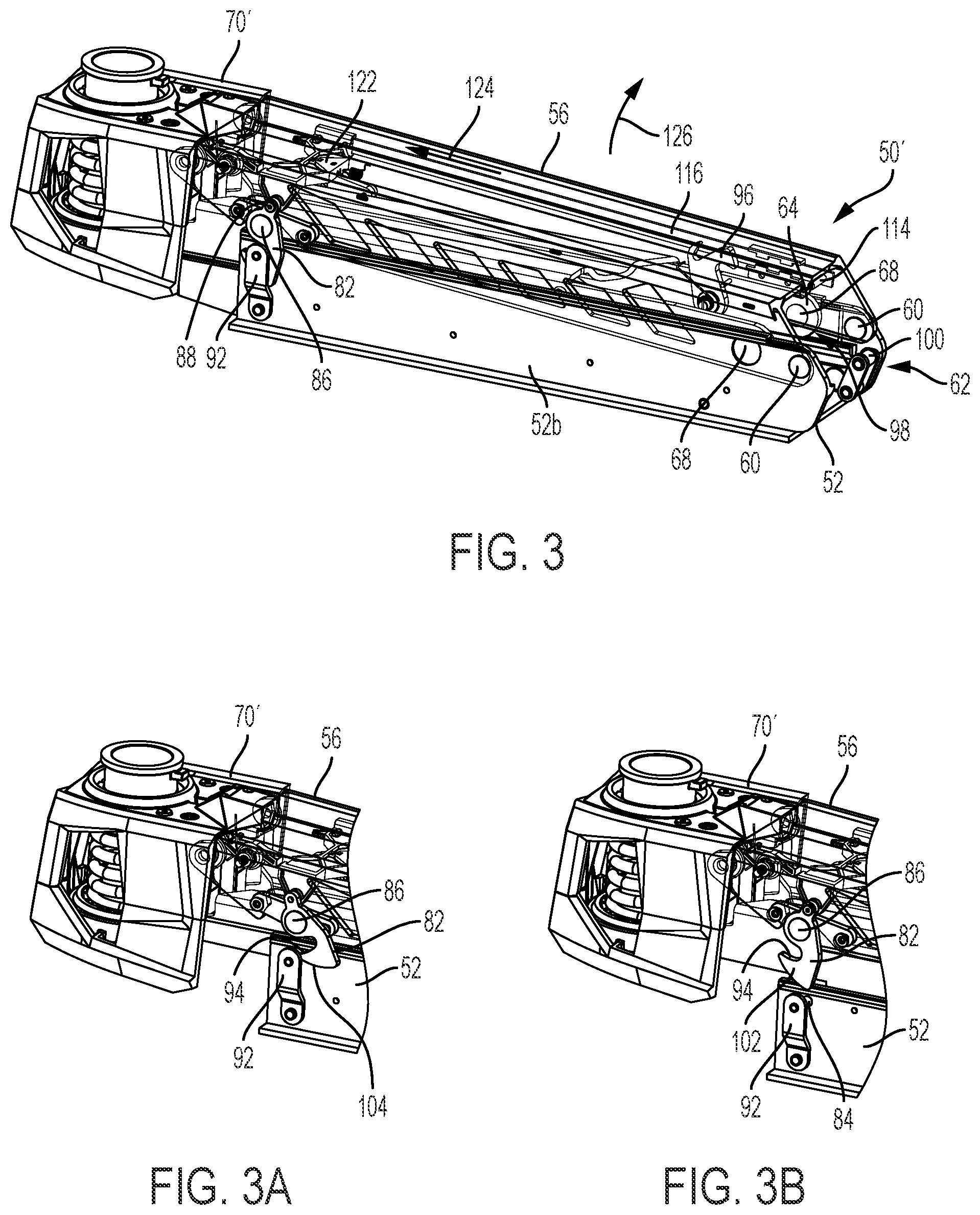Patent US11814150 Figure 3 – Trolling motor and mount for trolling motor