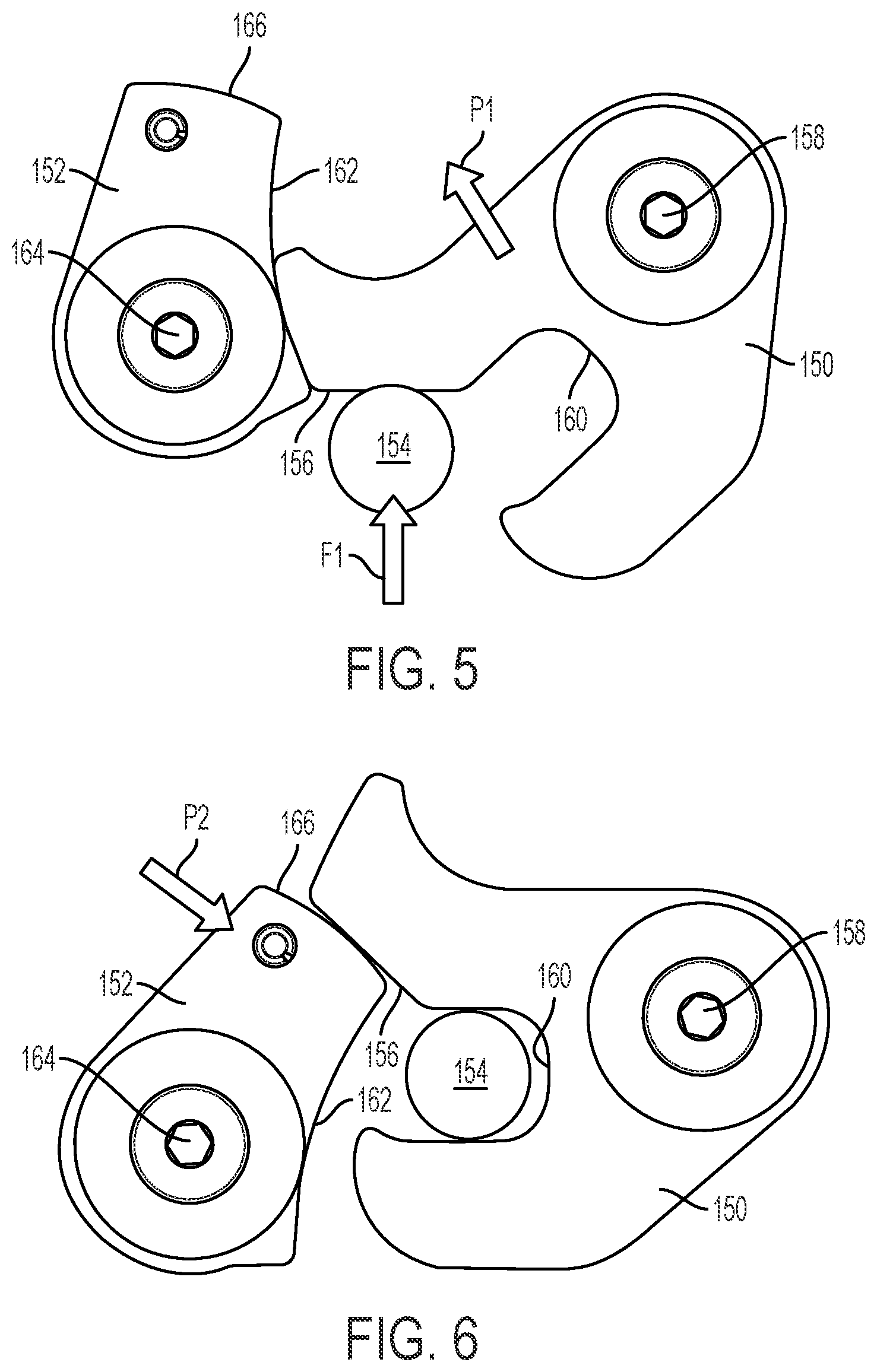 Patent US11814150 Figure 5 – Trolling motor and mount for trolling motor
