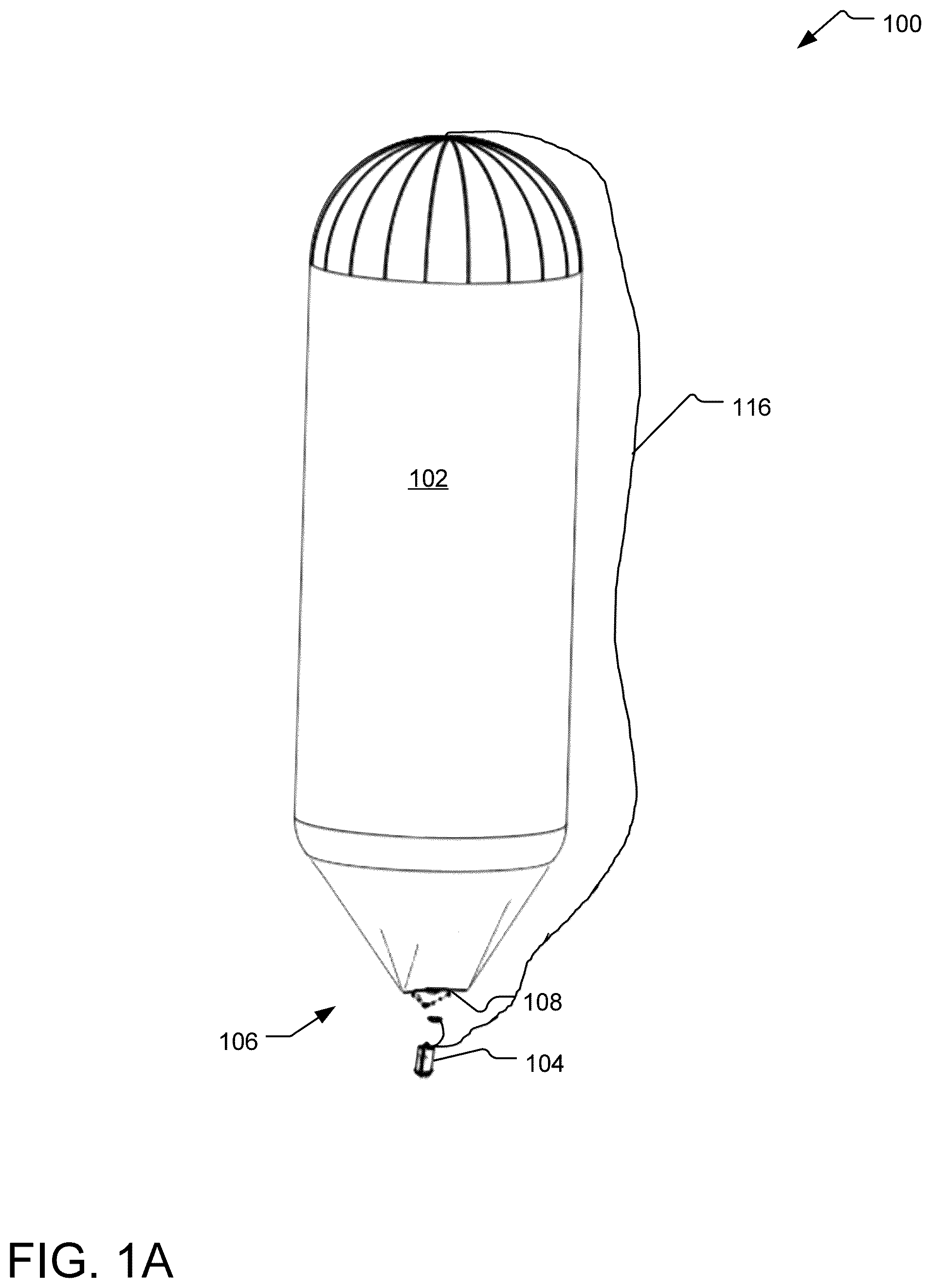 Patent US11814151 — Reusable balloon system — Figure 1