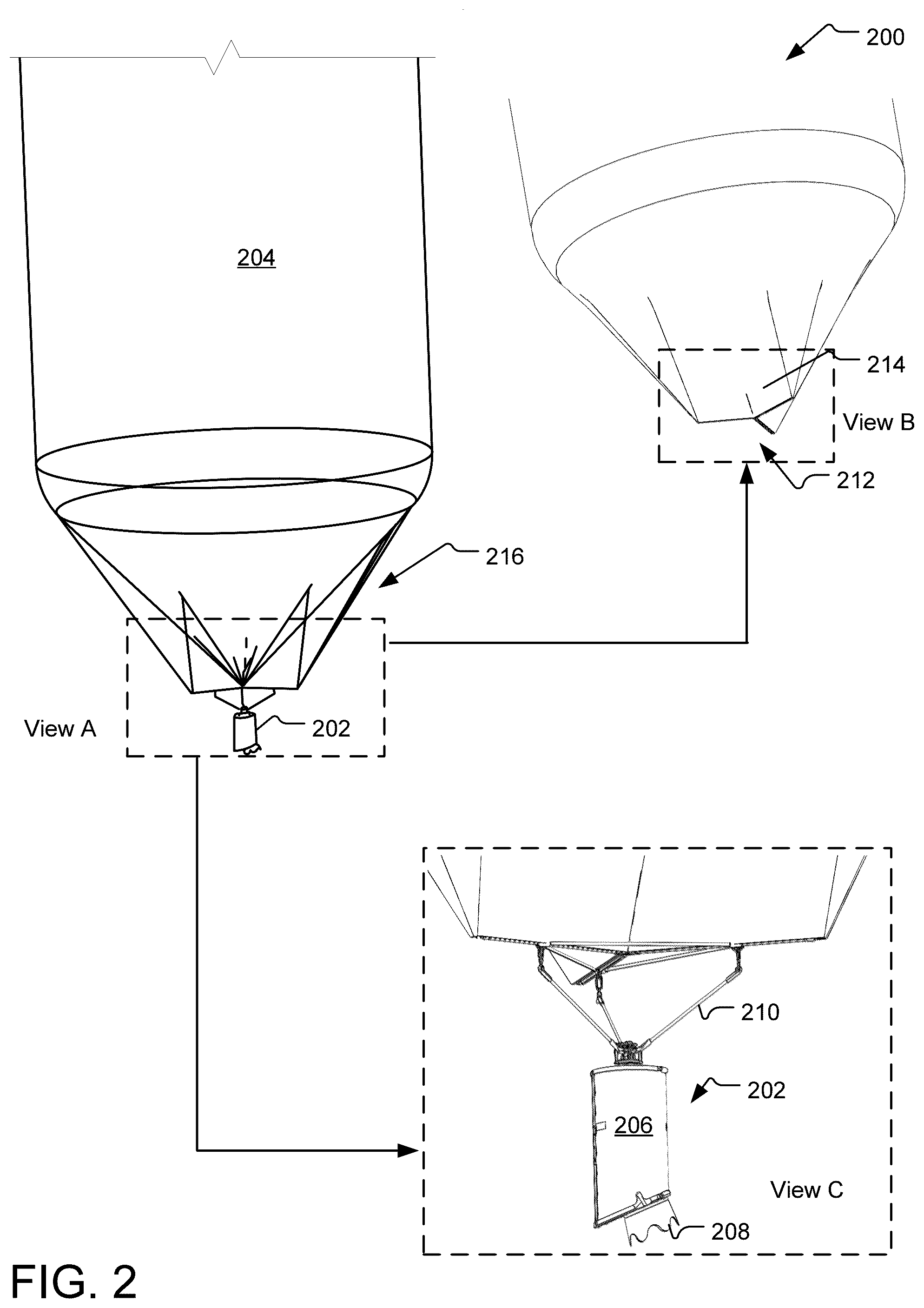 Patent US11814151 Figure 5 – Reusable balloon system
