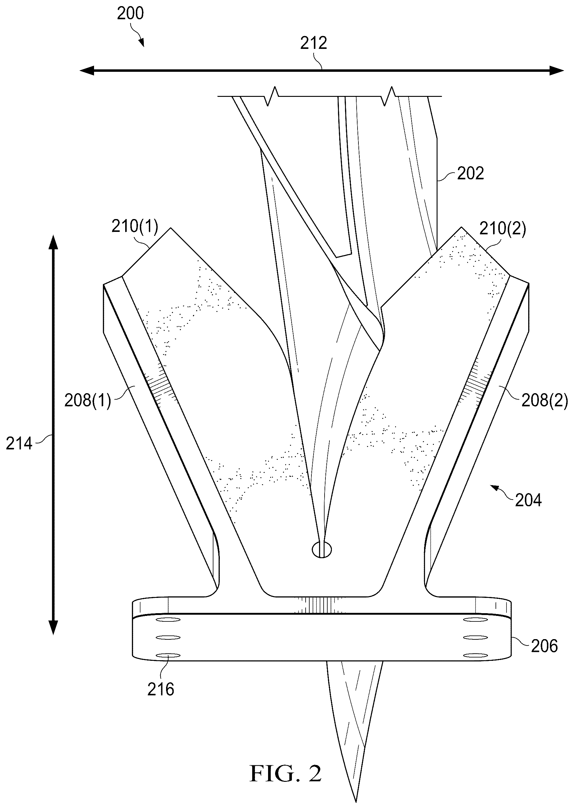 Patent US11814153 Figure 3 – Passive proprotor-blade retention systems